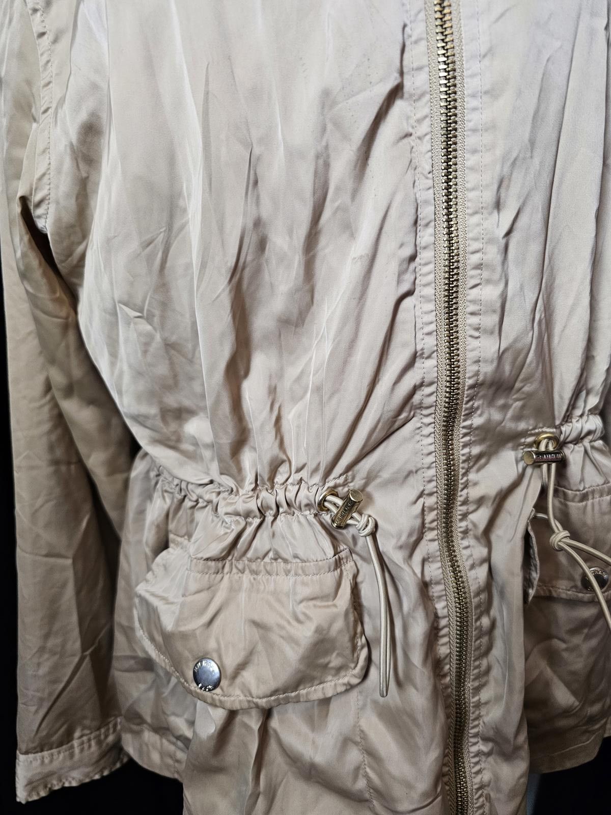 Michael Kors Michael Kors Jacket Gold Womens Size L Raincoat Size L / US 10 / IT 46 - 6 Thumbnail