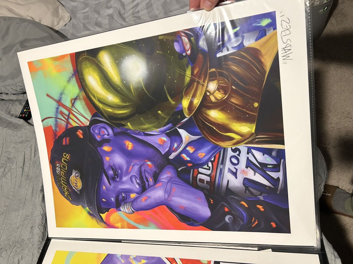 NBA Kobe Bryant x Mad Steez art print Size ONE SIZE - 1 Thumbnail