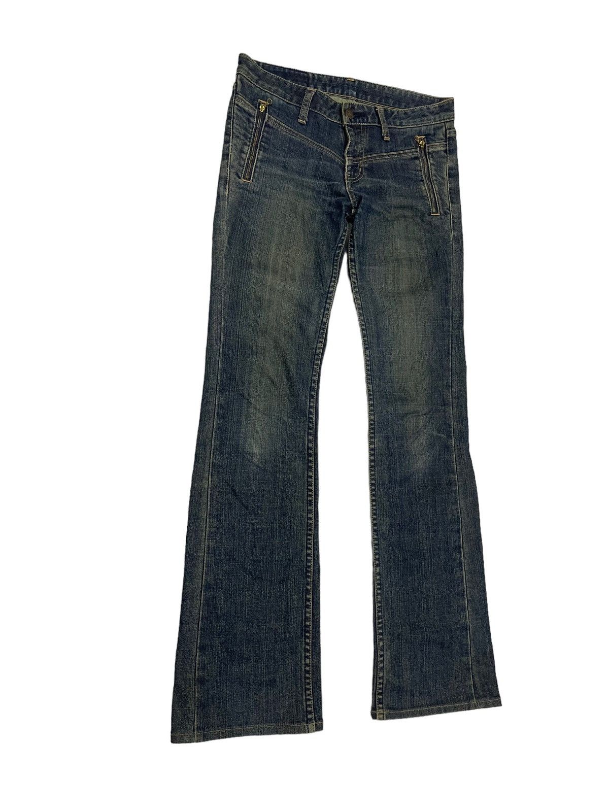 MOUSSY Vintage Moussy Zipper Denim Jeans ! Very Rare Design Size US 30 / EU 46 - 6 Thumbnail