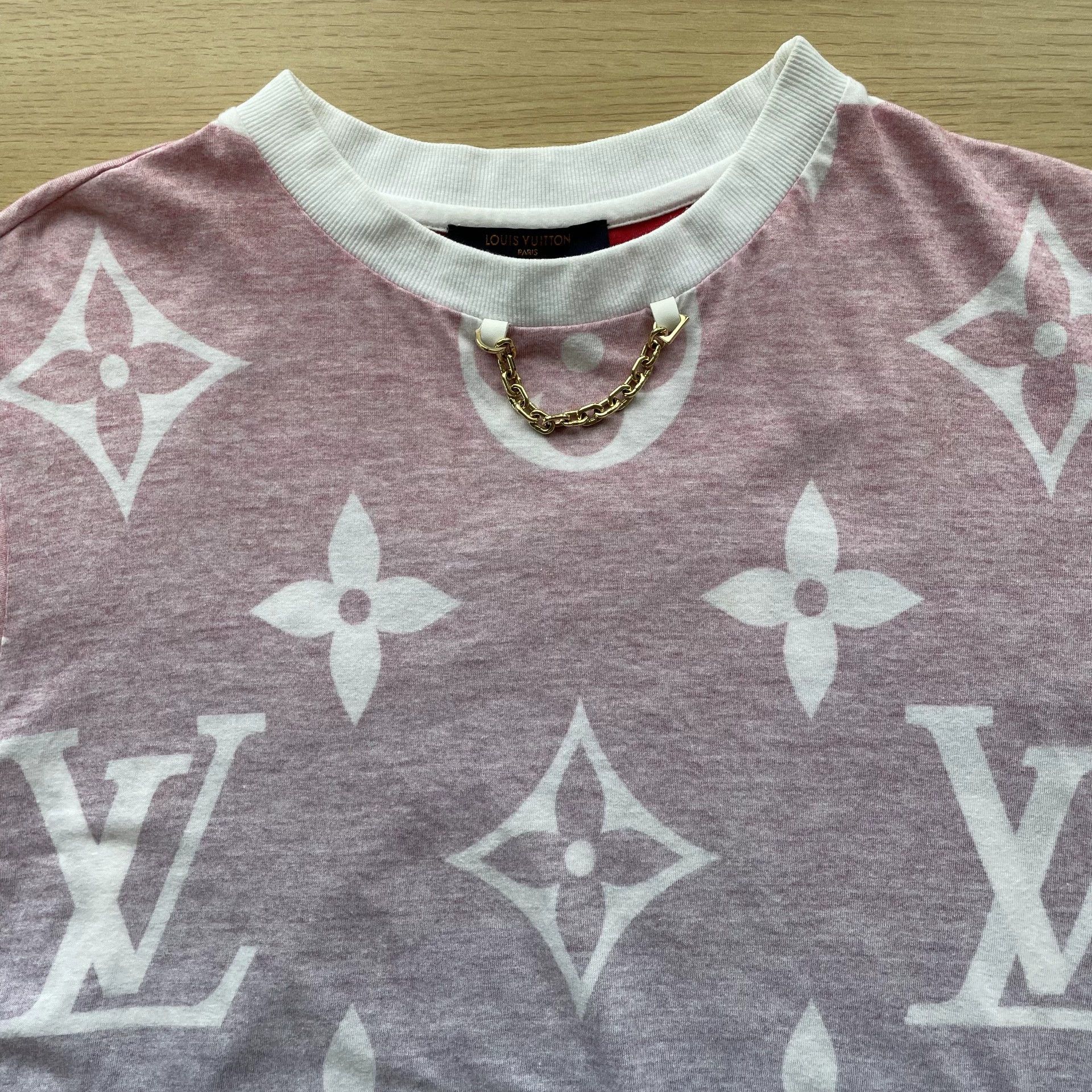 Louis Vuitton LV 99 New Gradient All Over Print T-Shirt Women's S Size S / US 4 / IT 40 - 3 Thumbnail