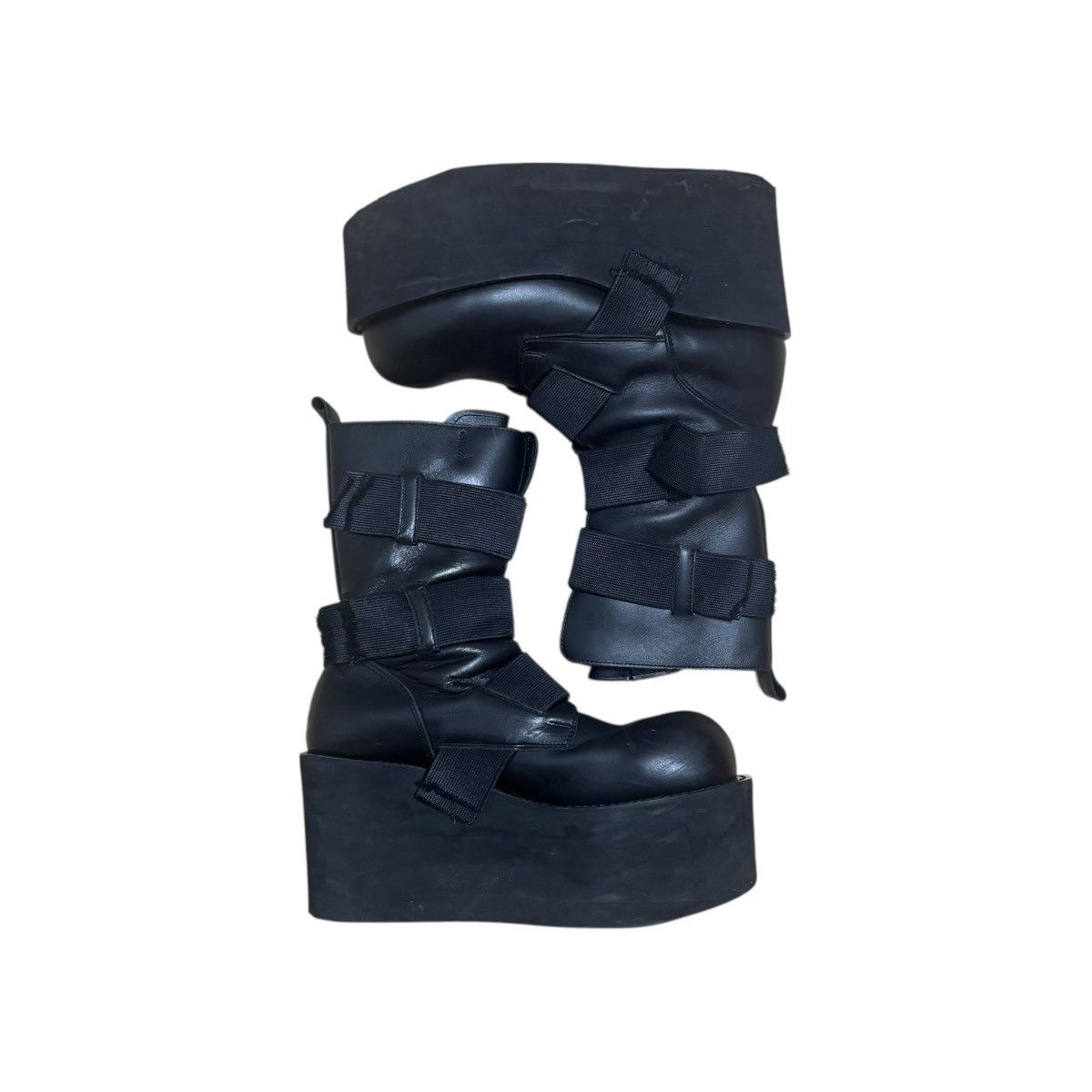 Other Koji kuga strap platform boots Size US 9.5 / EU 42-43 - 3 Thumbnail