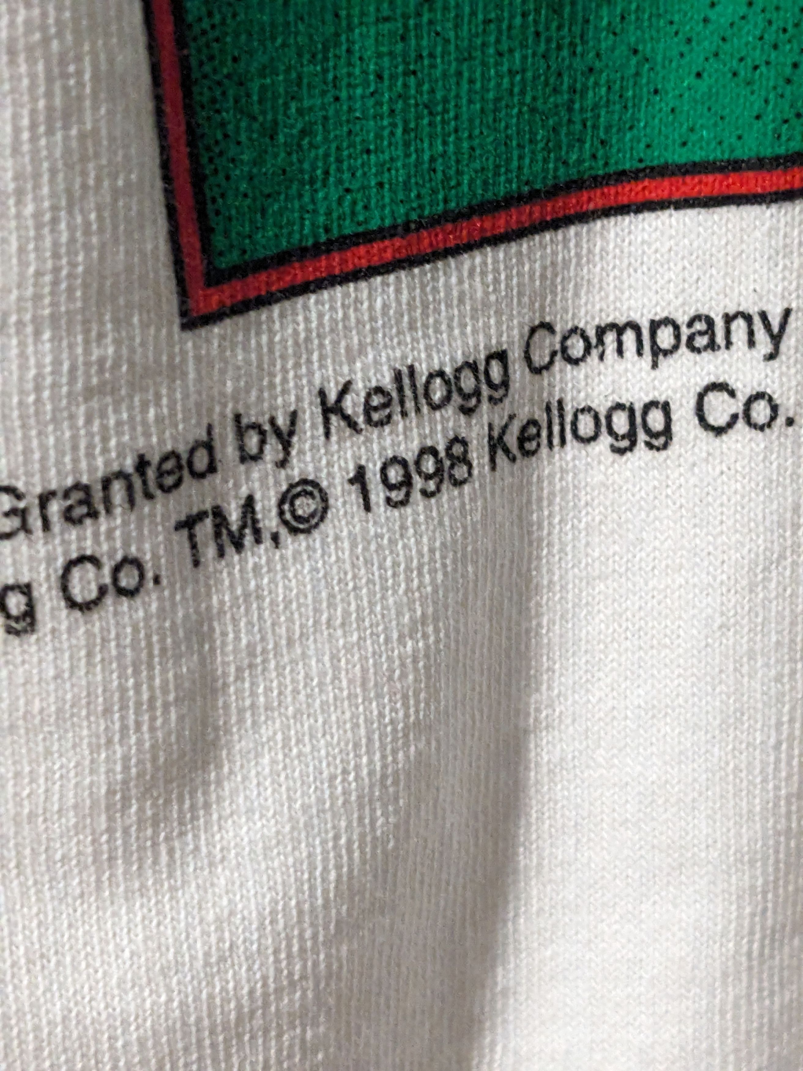 NASCAR × Vintage Vintage 1998 Kellogg Terry Labonte Nascar Racing T-Shirt Size US XL / EU 56 / 4 - 3 Thumbnail