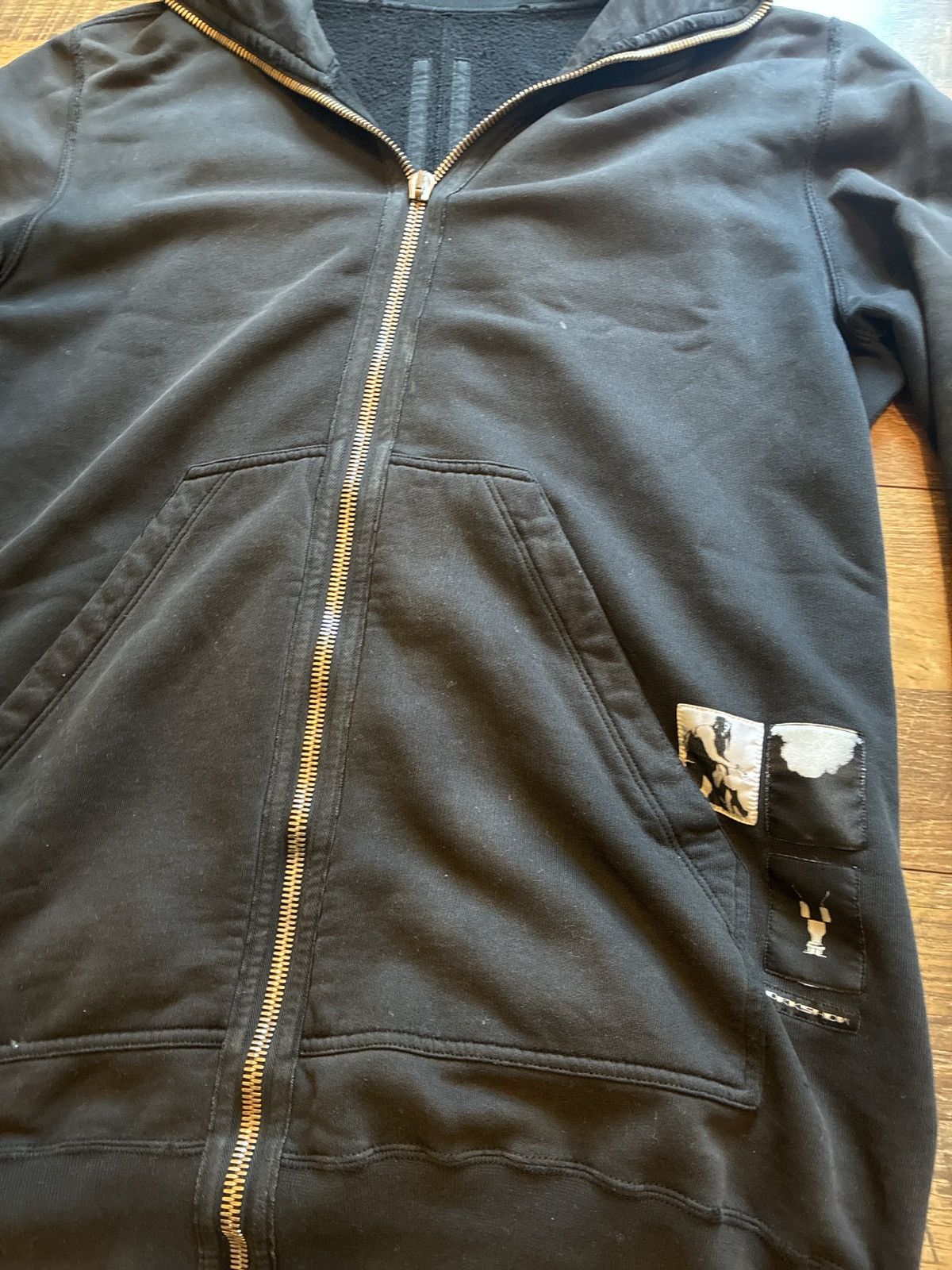 Rick Owens Rick Owens Gimp Zip Up Hoodie Size US L / EU 52-54 / 3 - 5 Thumbnail