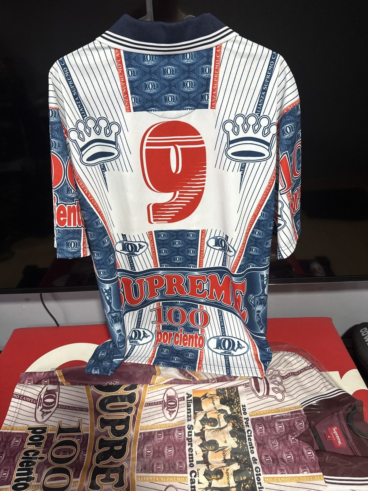 Supreme Supreme por ciento jersey Size US M / EU 48-50 / 2 - 3 Thumbnail