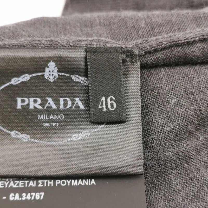 Prada Prada Wool Turtleneck Sweater in Dark Gray. Size US XXL / EU 58 / 5 - 5 Thumbnail