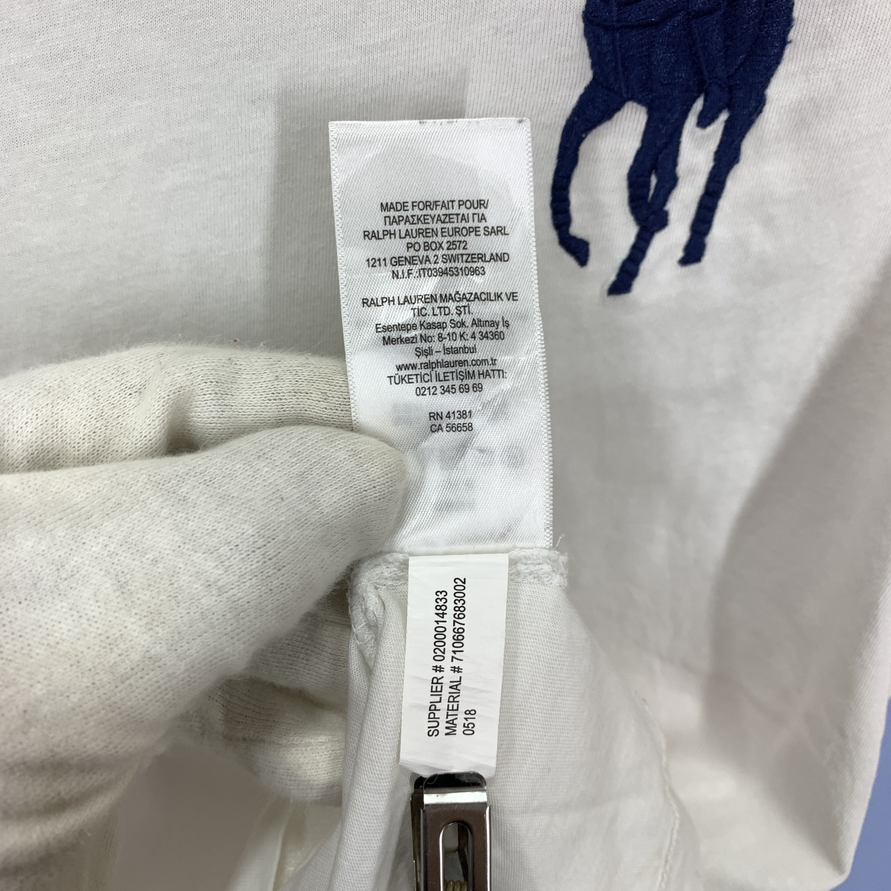 Polo Ralph Lauren POLO RALPH LAUREN Crew Neck T Shirt #1796/07 Size US S / EU 44-46 / 1 - 9 Thumbnail