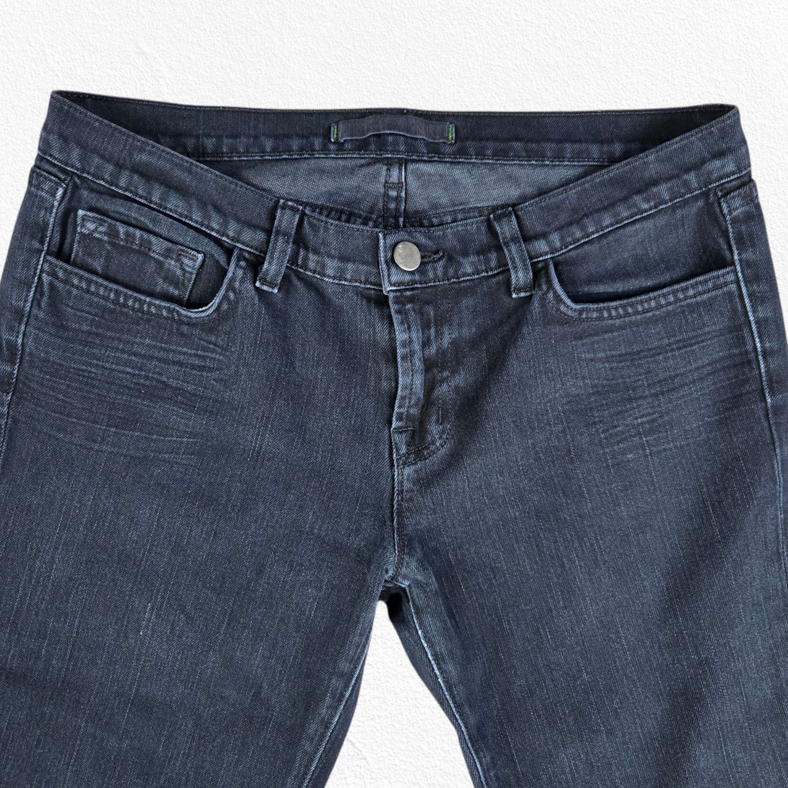 J Brand J Brand Black Mid Rise Skinny Leg Jeans Size 28 Size 28" / US 6 / IT 42 - 3 Thumbnail
