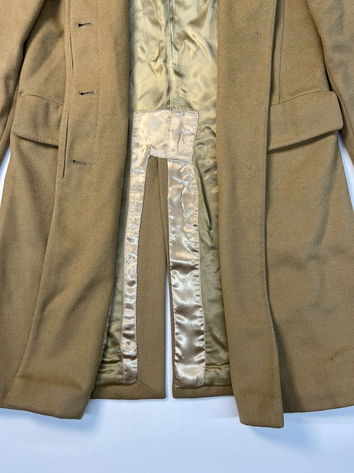 Helmut Lang Helmut Lang AW97 Funnel Neck Long Coat Size US XXS / EU 40 - 10 Thumbnail