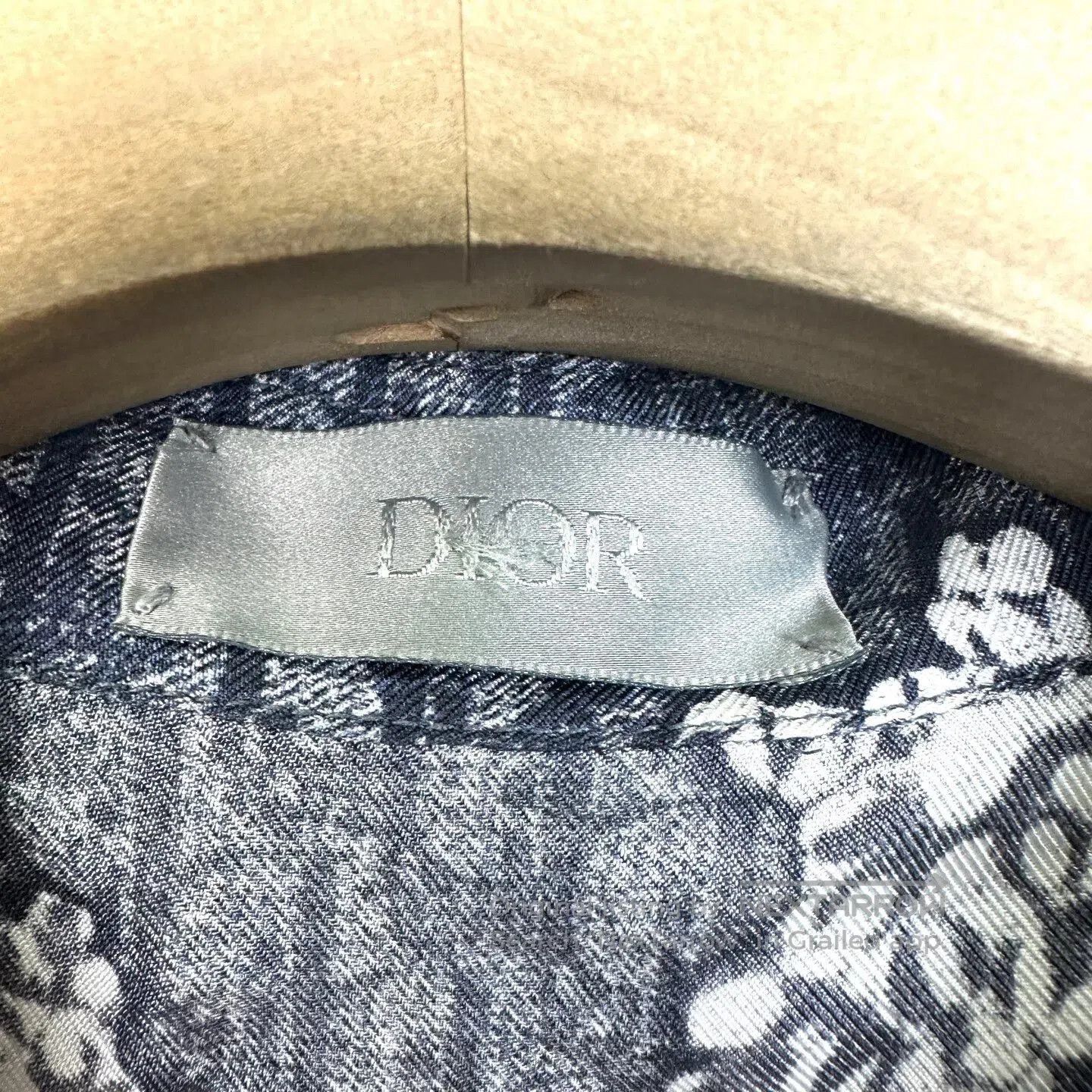 Dior DIOR x Denim Tears Silk Monogram Oversized Shirt. Size US XL / EU 56 / 4 - 4 Thumbnail