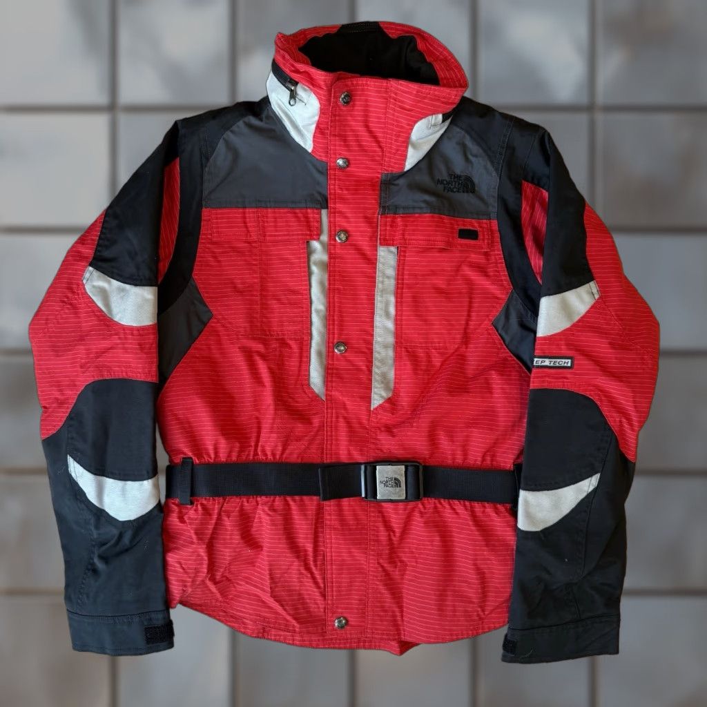 The North Face VINTAGE North Face Steep Tech Jacket Women's Small Red Full Zip Ski Winter Rendezous Size S / US 4 / IT 40 - 1 Thumbnail