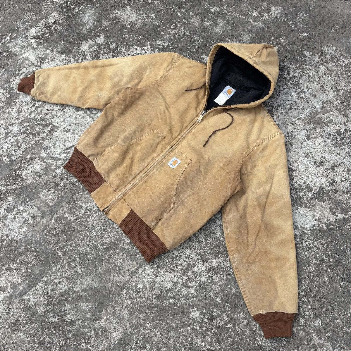 Carhartt Vintage Carhartt Active Jacket Sun-faded (Made in USA) Size US L / EU 52-54 / 3 - 10 Thumbnail