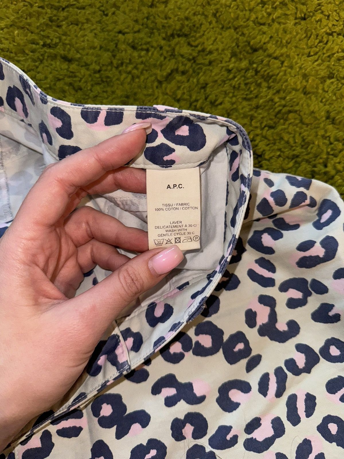 A.P.C. × Designer A.P.C. Leopard pattern mini skirt Size 26" / US 2 / IT 38 - 4 Thumbnail