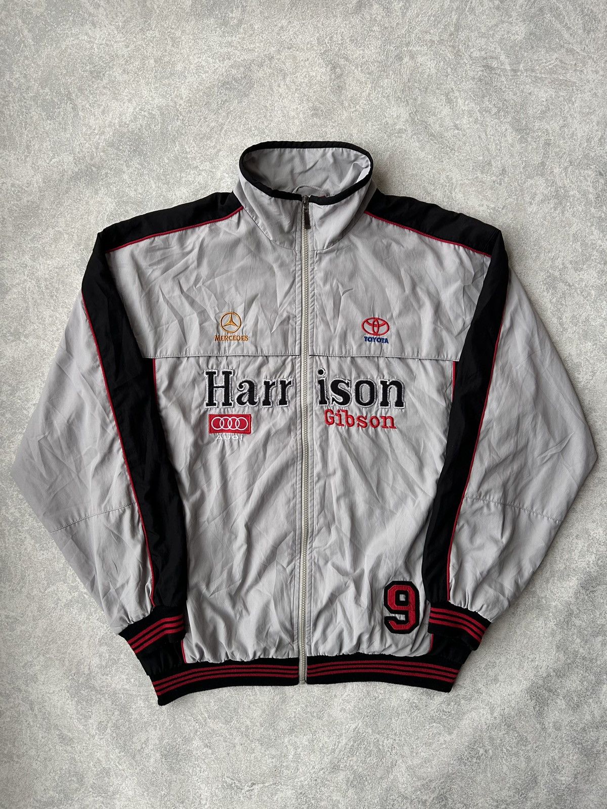 Formula 1 Vintage Harrison Gibson 90's F1 Racing Light Jacket Size US XXL / EU 58 / 5 - 1 Thumbnail