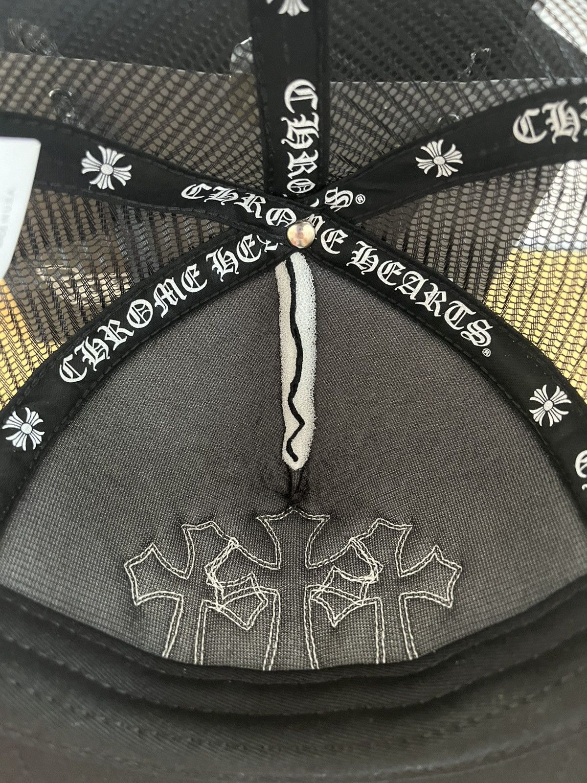 Chrome Hearts Chrome hearts cimetary hat black/white Size ONE SIZE - 6 Thumbnail
