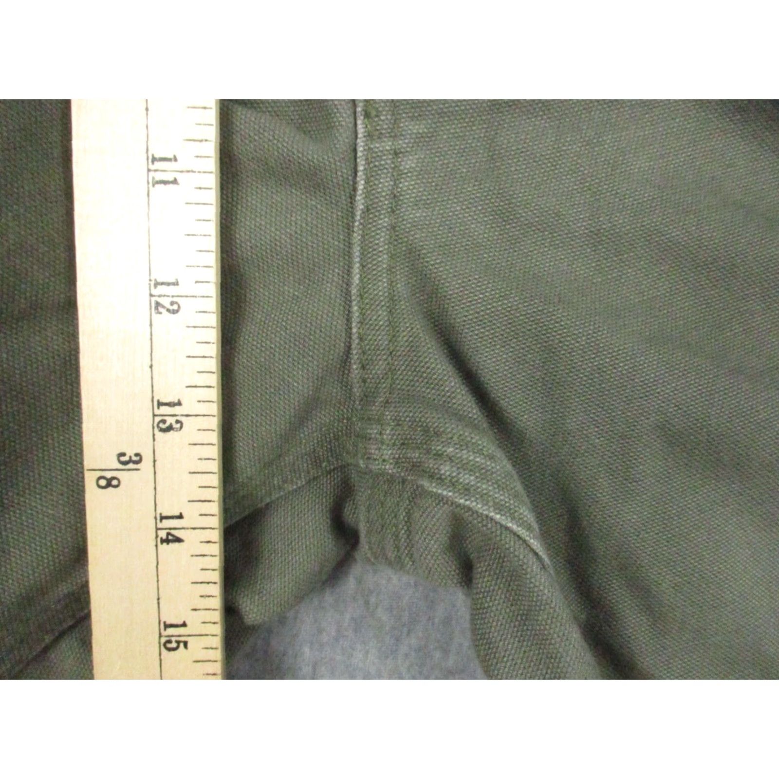 Carhartt VINTAGE Carhartt Original Dungaree Fit Carpenter Pants Green 42x30 B151 Canvas Size US 42 / EU 58 - 5 Thumbnail