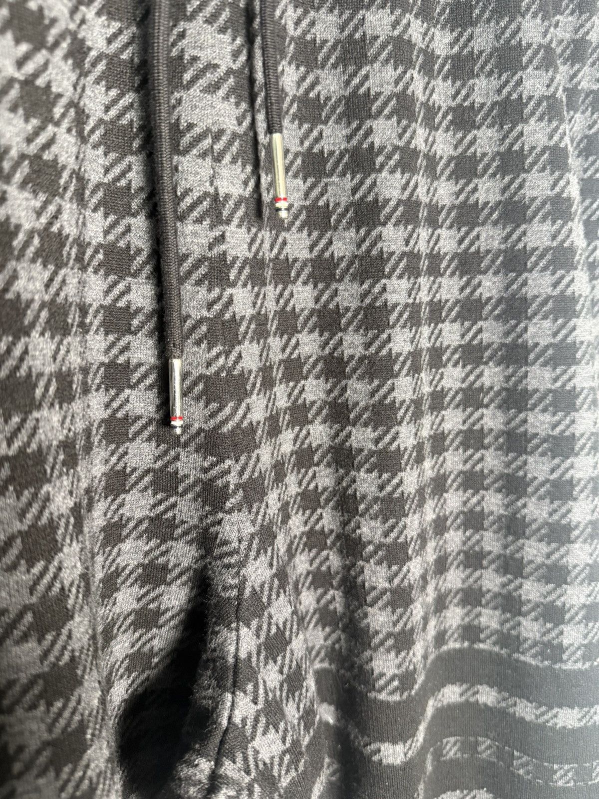 Thom Browne Thom Browne Knit Houndstooth Joggers Size US 34 / EU 50 - 8 Thumbnail