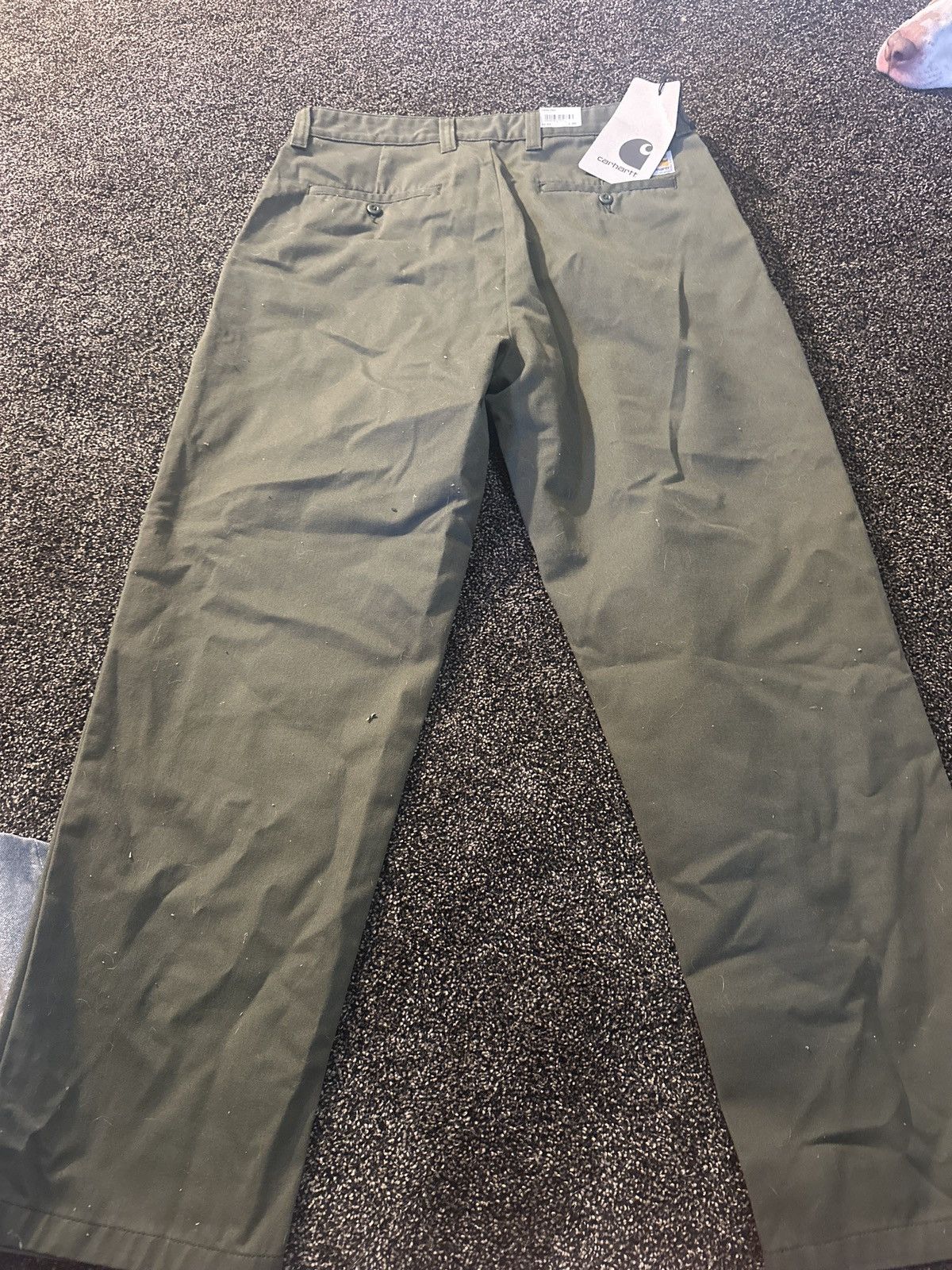 image of Carhartt Calder Pant in Olive, Men's (Size 33)