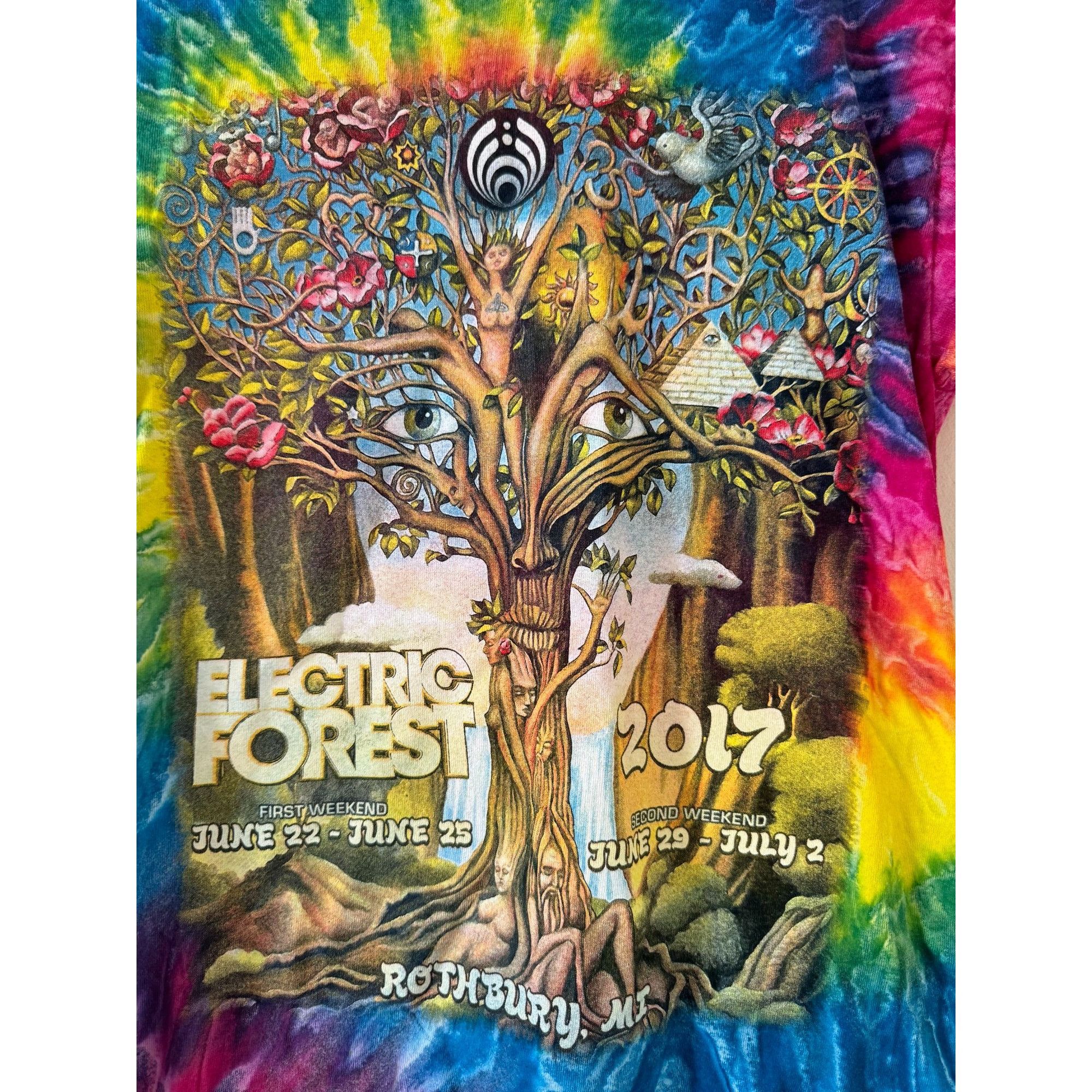 Other Electric Forest 2017 Concert Rainbow T-shirt Small Size US S / EU 44-46 / 1 - 1 Thumbnail