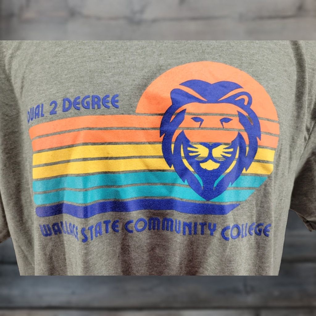 Gildan VINTAGE Wallace State Community College Shirt Mens XL Green Gildan Ultra Cotton Short Sleeve Crew Neck Size US XL / EU 56 / 4 - 1 Thumbnail