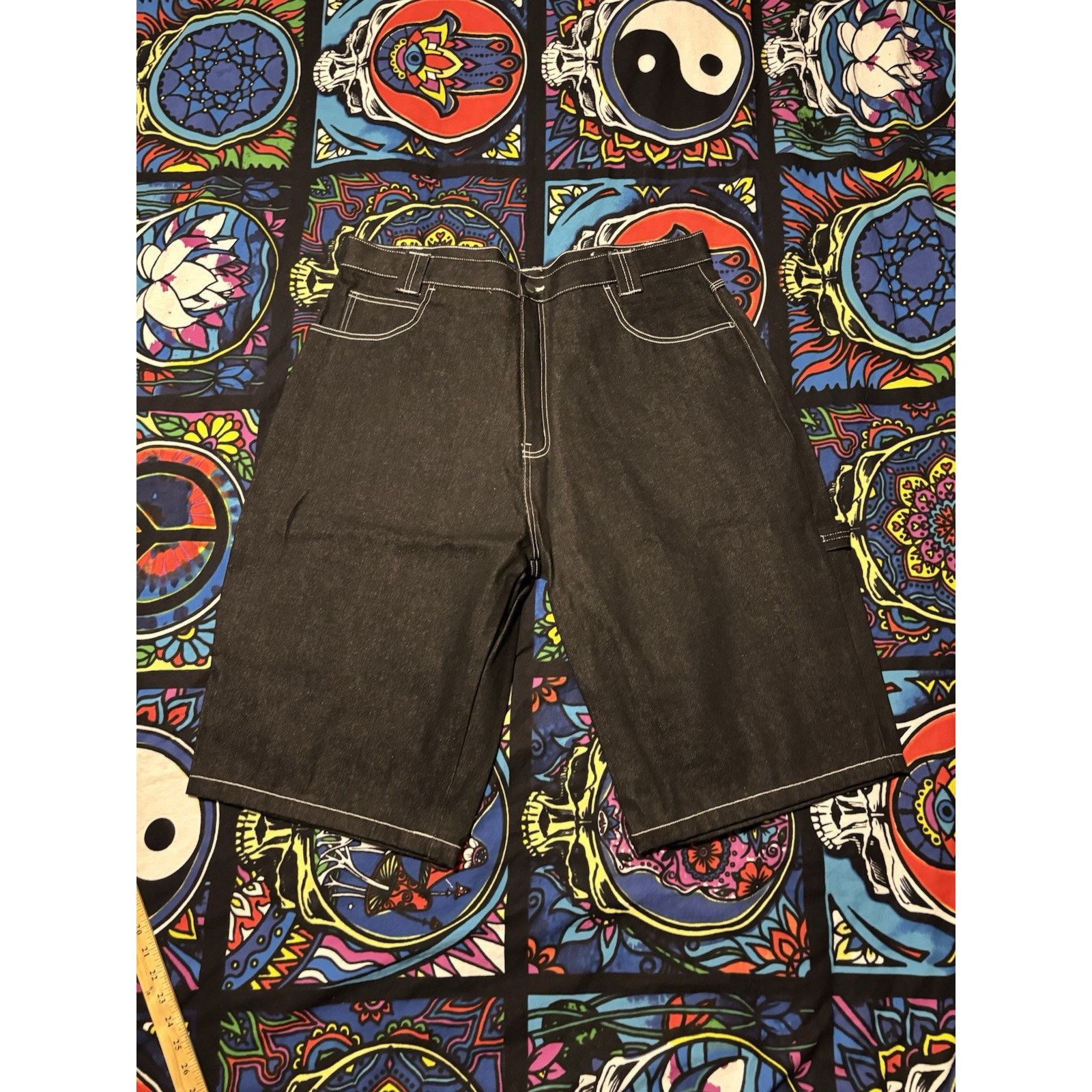 Other Vintage phat farm black hip hop baggy size 42 jorts. y2k NWT Size US 42 / EU 58 - 2 Thumbnail