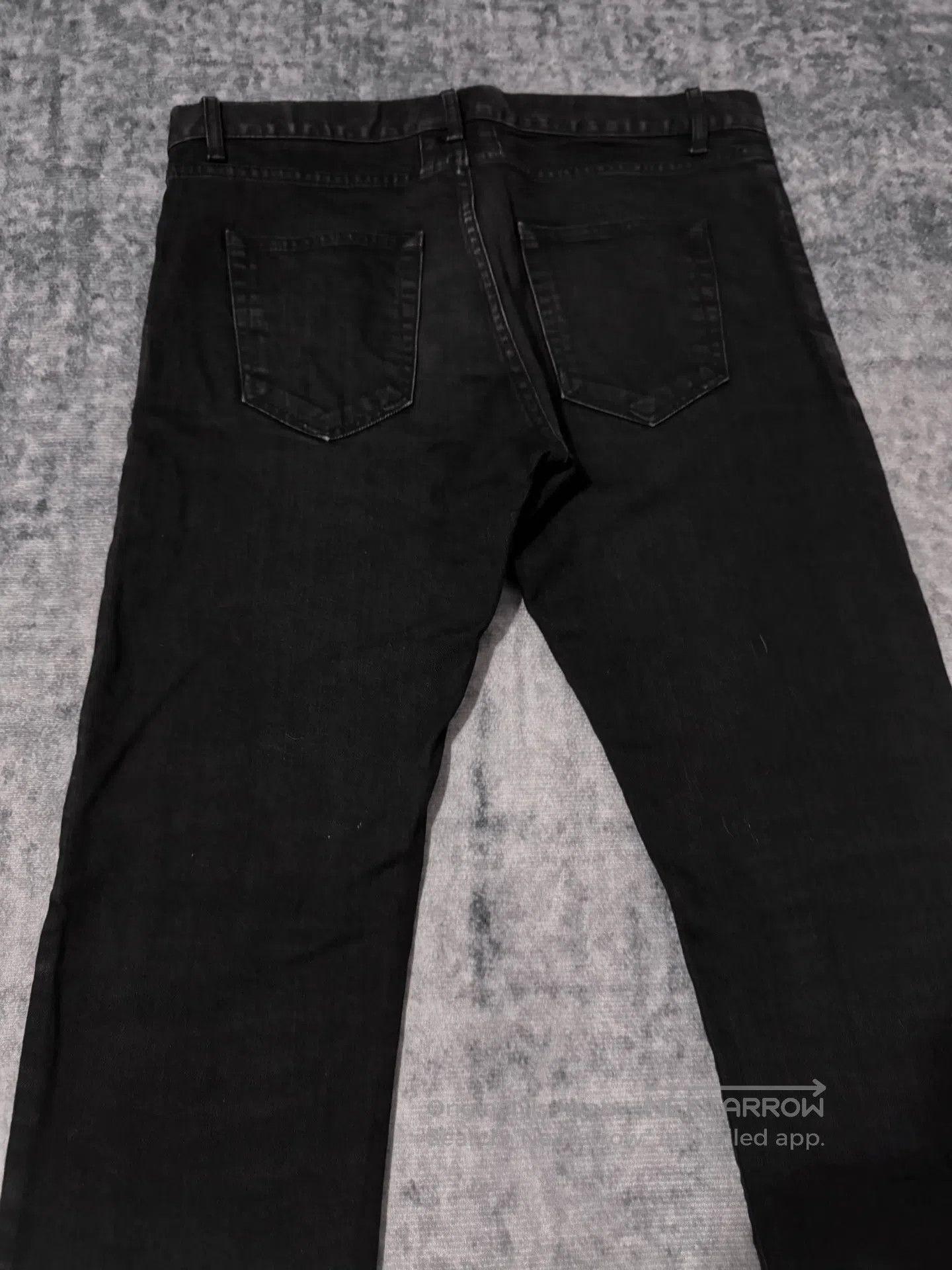 Saint Laurent Paris Saint Laurent Black Skinny Jeans. Size US 32 / EU 48 - 4 Thumbnail