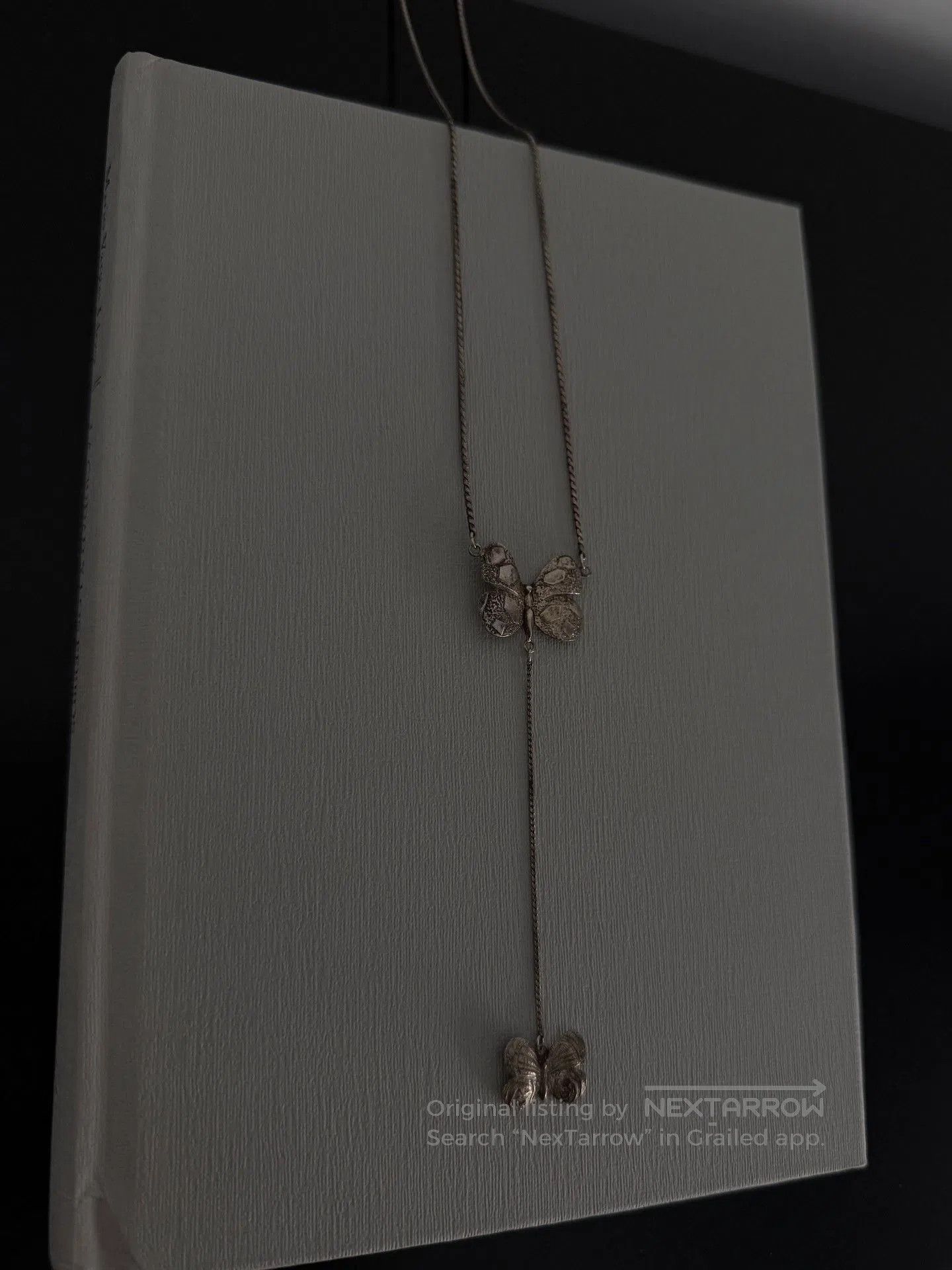 Jean Paul Gaultier Jean Paul Gaultier Double Butterfly Necklace. Size ONE SIZE - 6 Thumbnail
