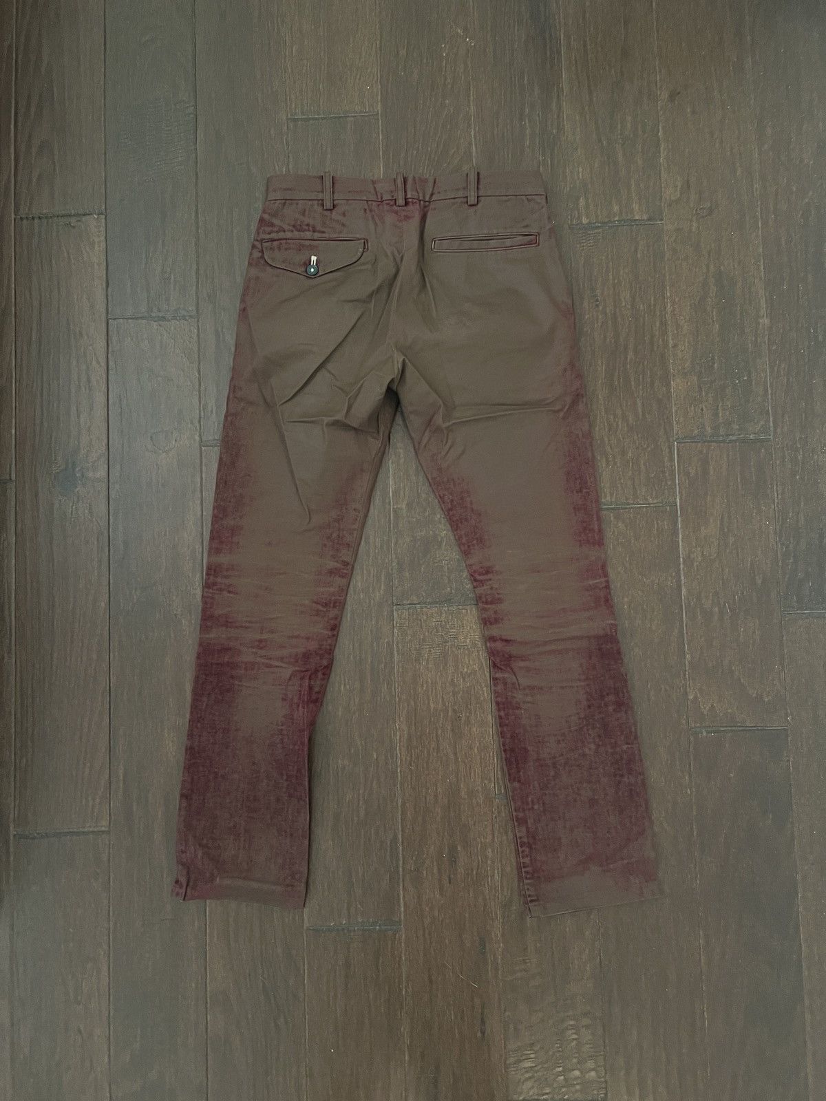 Undercover Archive Undercover Distressed Velvet Trousers Size 27" / US 4 / IT 40 - 2 Thumbnail