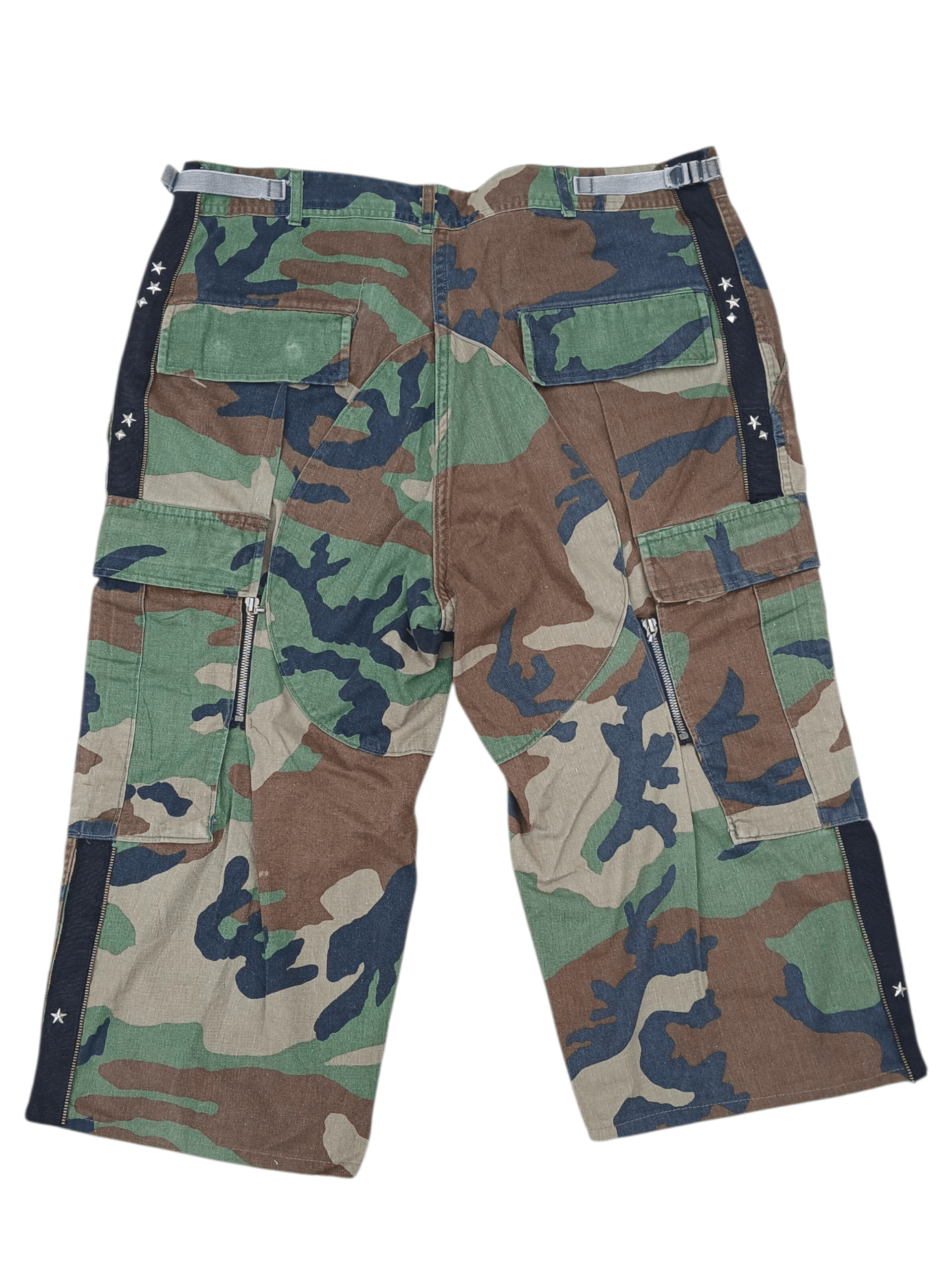 Japanese Brand Vintage woodland combat military kurper too camo cargo pants Size US 36 / EU 52 - 1 Thumbnail