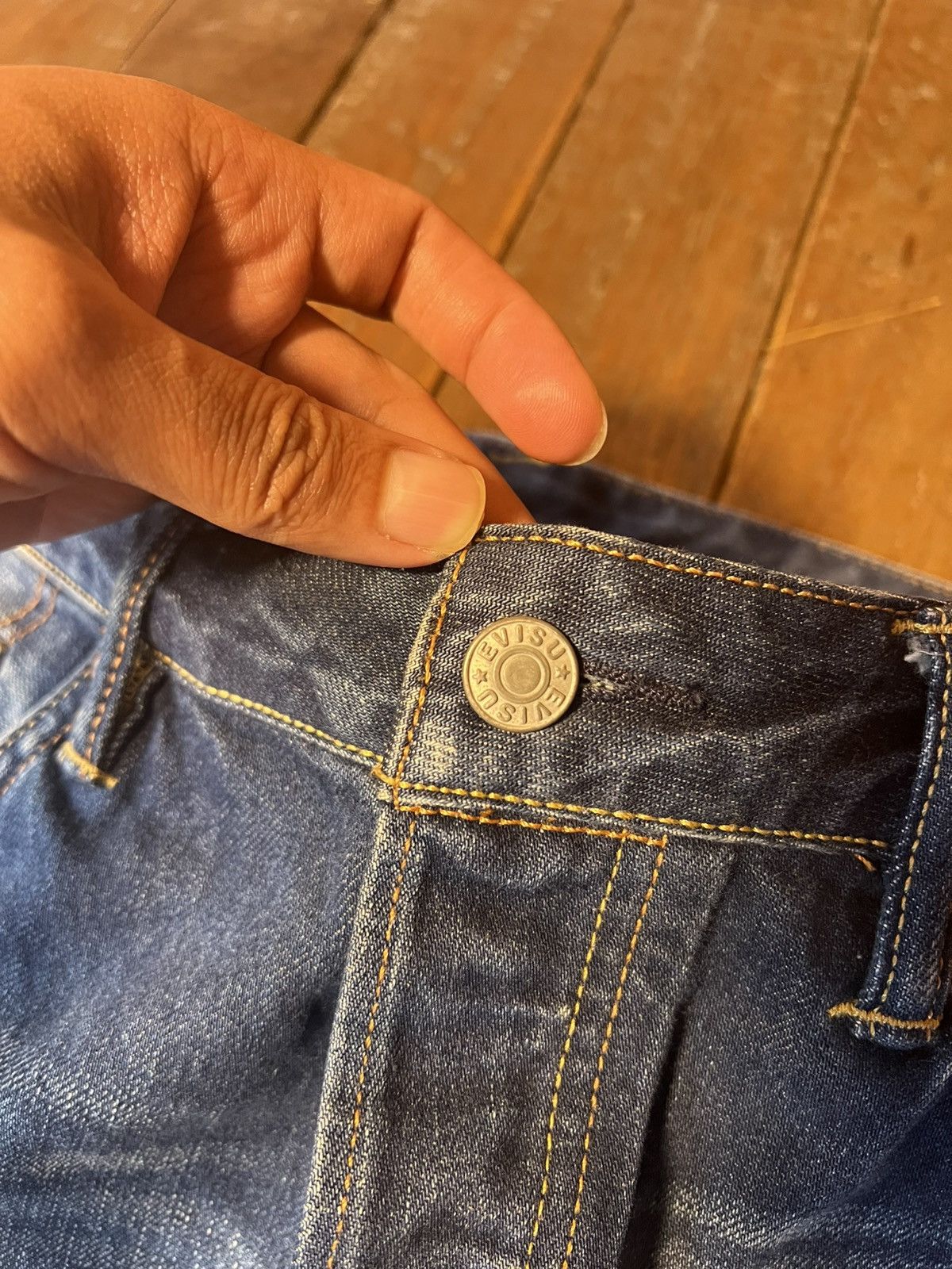 Evisu Evisu Daicock Denim Pants Size US 34 / EU 50 - 9 Thumbnail