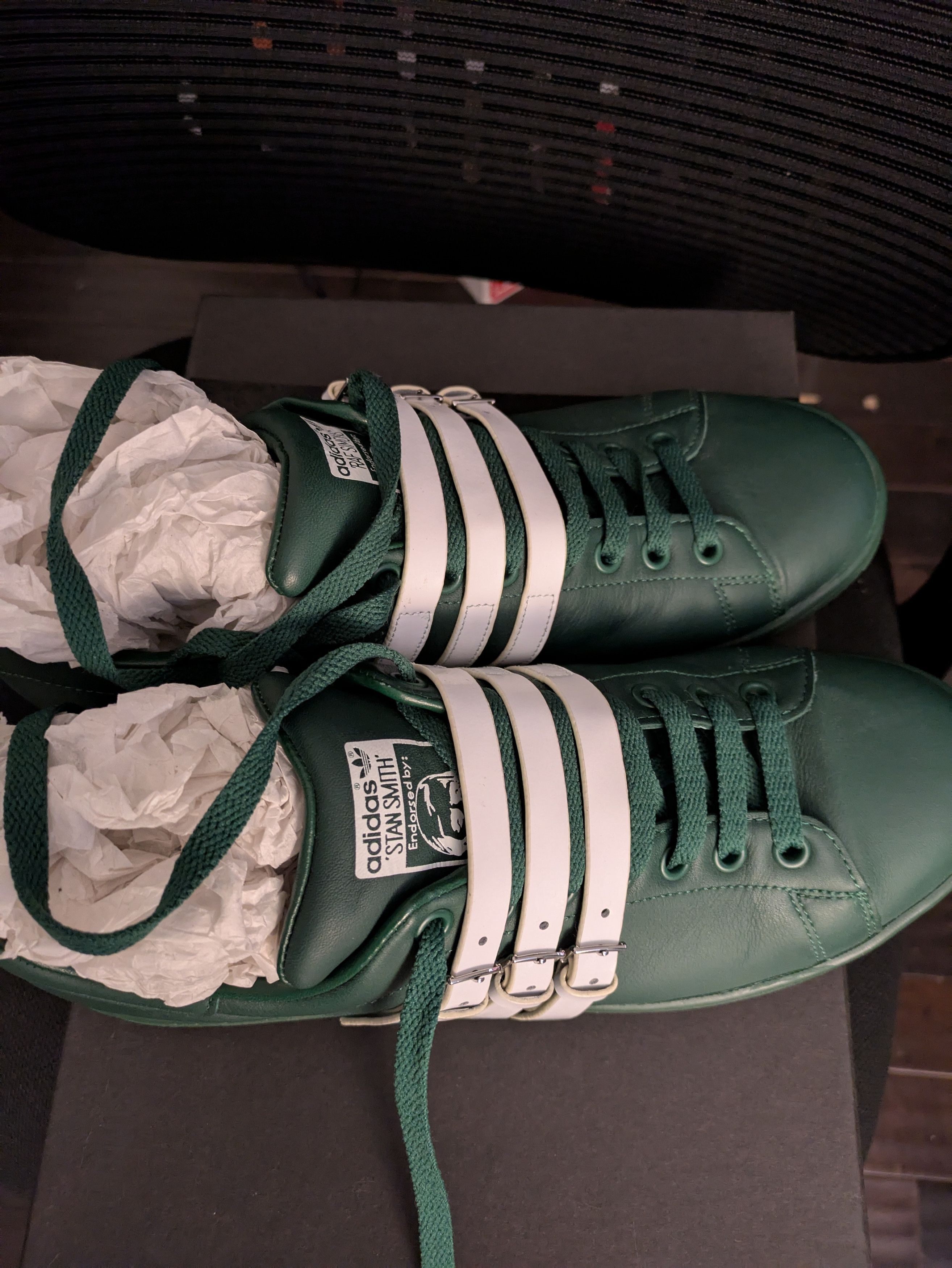 Adidas × Raf Simons Raf Simons Adidas Straps Leather Stan Smith Size US 9 / EU 42 - 7 Thumbnail