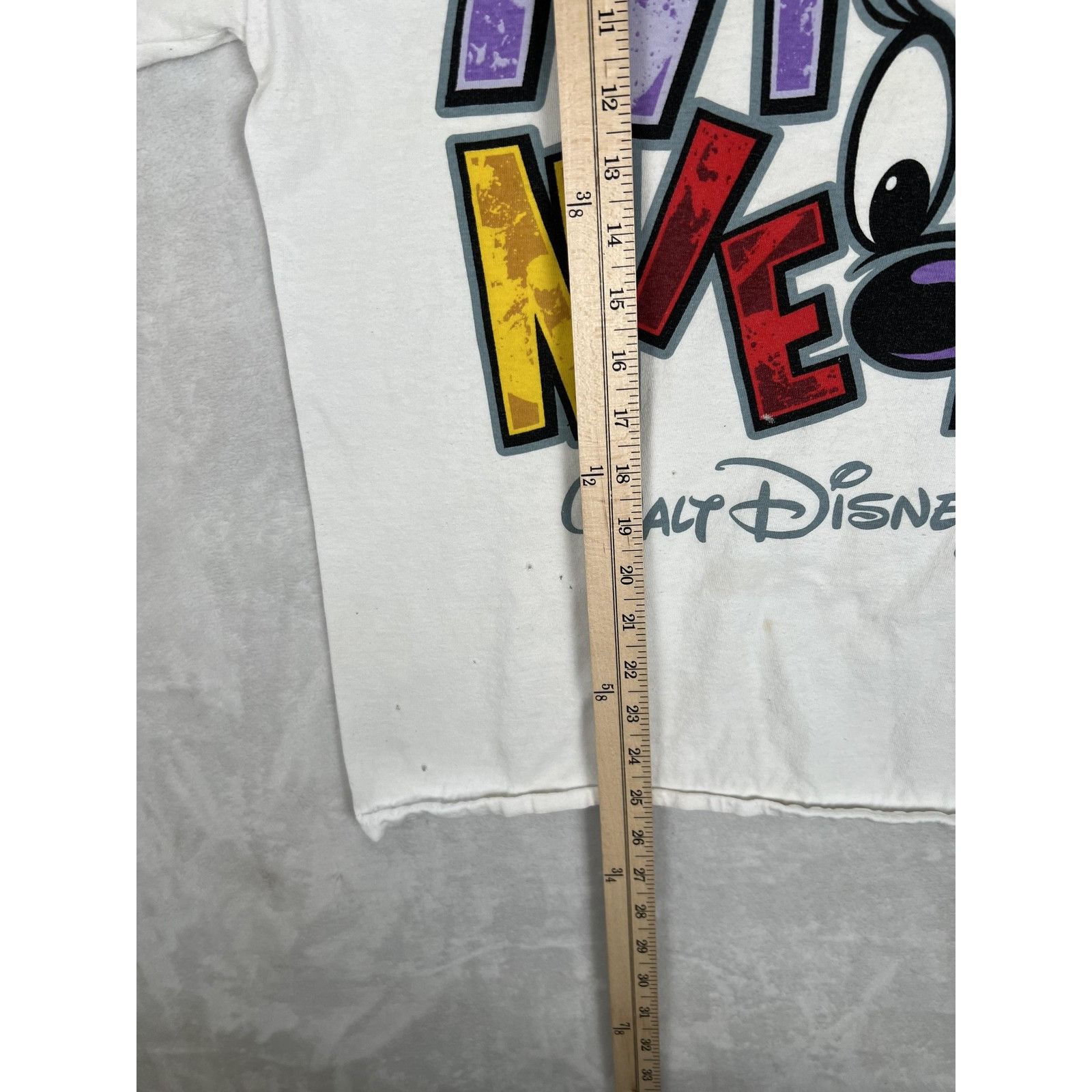 Disney Vintage Walt Disney World Minnie Mouse T-Shirt Size Large Wh Size US L / EU 52-54 / 3 - 5 Thumbnail