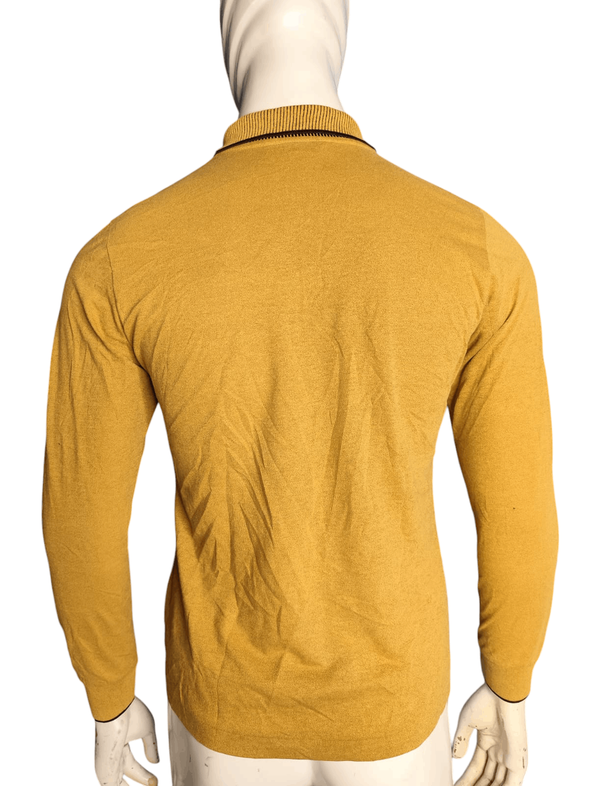 Balenciaga × Vintage Vintage Balenciaga BB halfzip long sleeve polo shirt Size US M / EU 48-50 / 2 - 7 Thumbnail