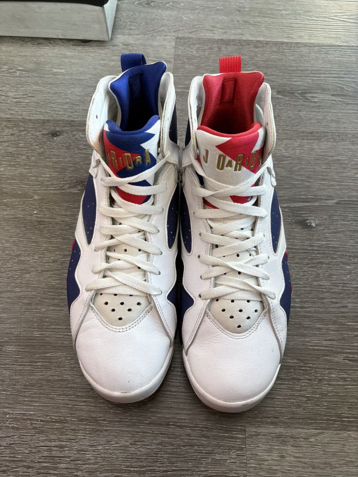 Jordan Brand Air Jordan 7 Retro “Tinker Alternate” **PRE-OWNED** Size US 12 / EU 45 - 3 Thumbnail