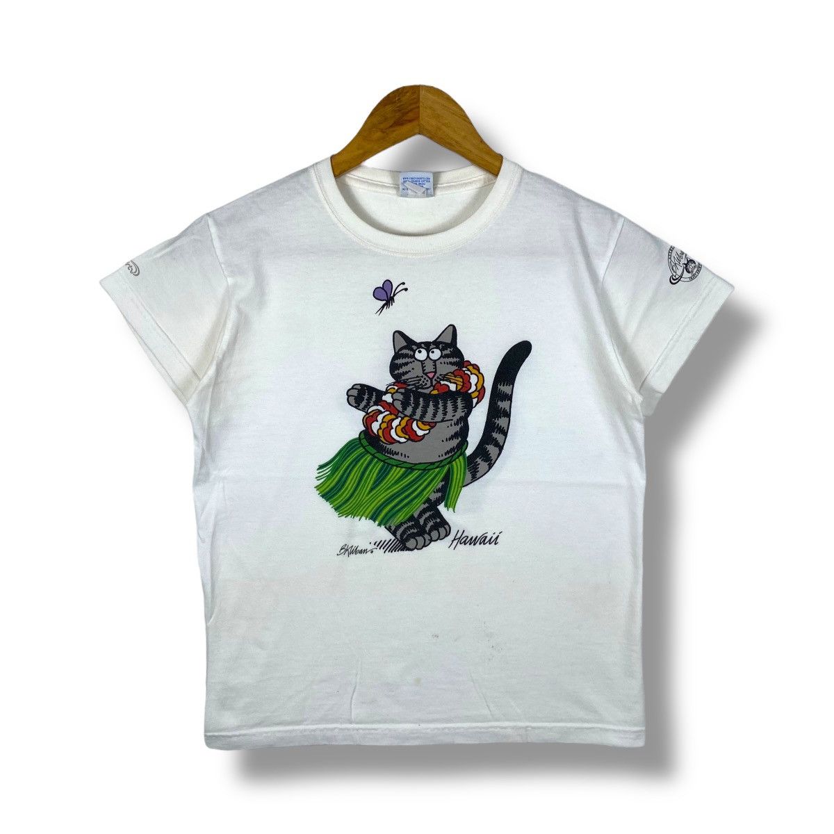 Other Vintage 00's CRAZY SHIRTS Hawaii Original Hawaii Cat Graphic Size XS / US 0-2 / IT 36-38 - 1 Thumbnail