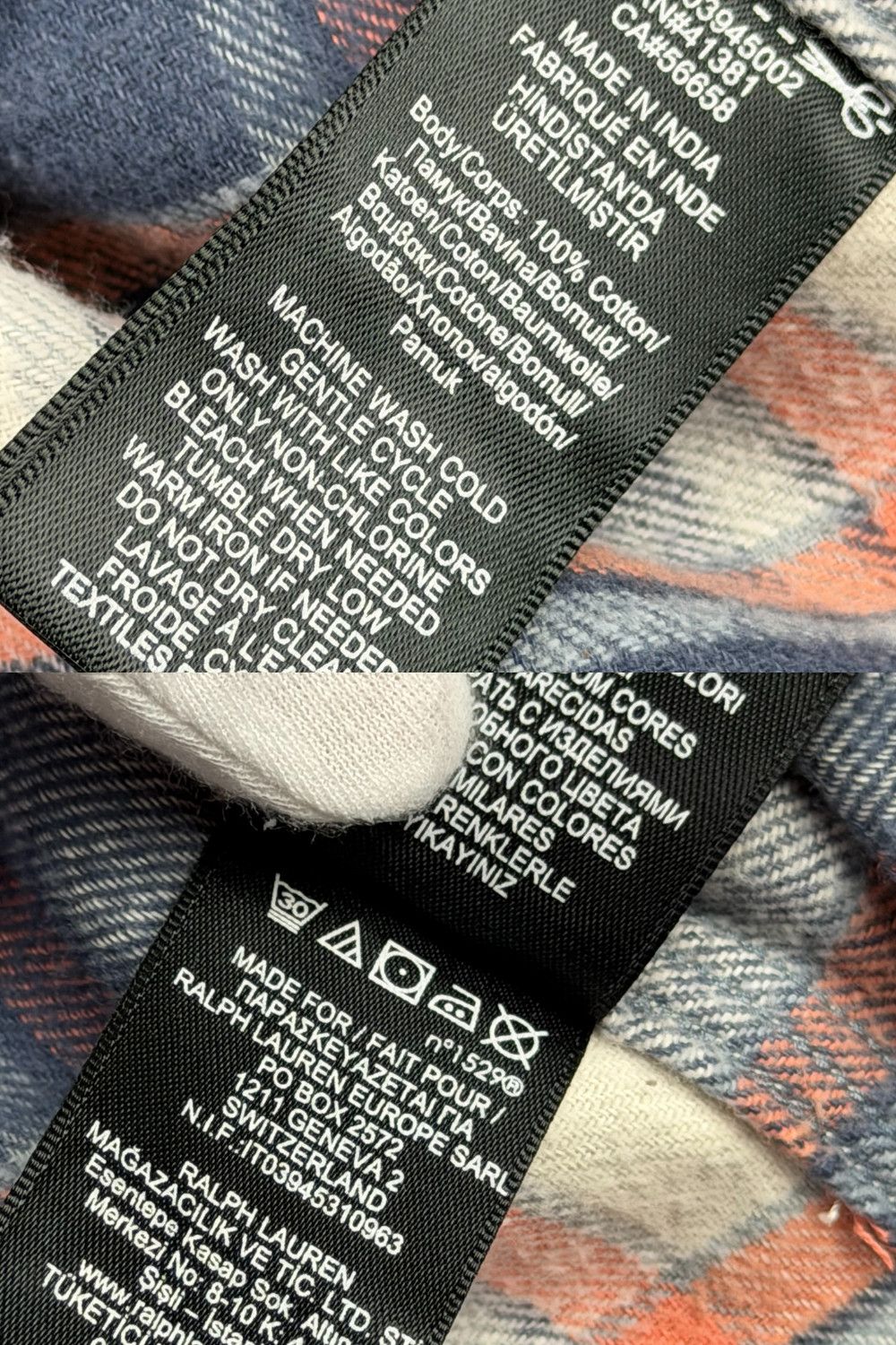 RRL Ralph Lauren Double RL RRL Plaid Work Shirt – aw07 Size US XS / EU 42 / 0 - 10 Thumbnail