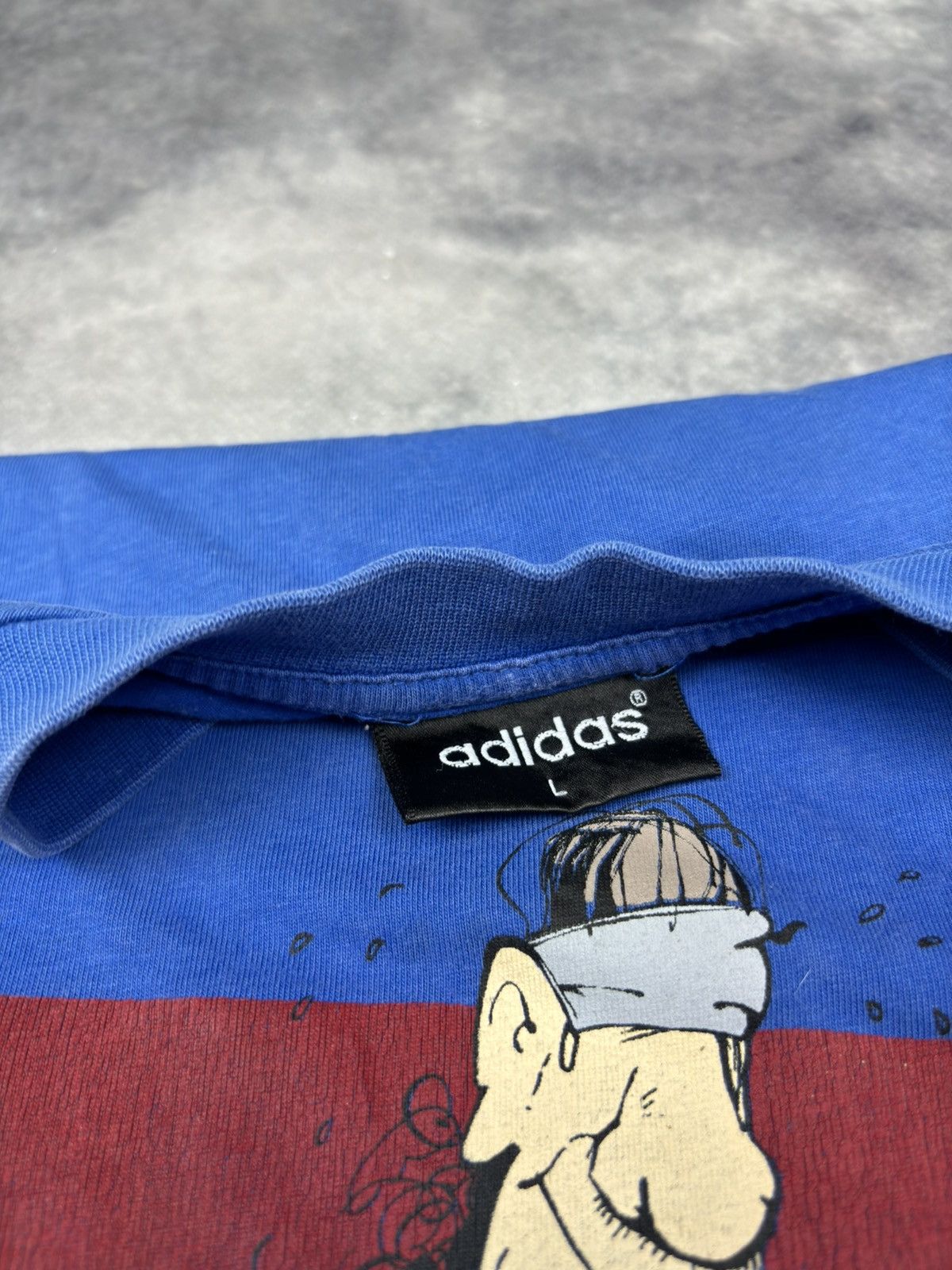Adidas × Vintage Vintage Adidas The Winner Takes It All Super Rare 80s 90s Size US L / EU 52-54 / 3 - 2 Thumbnail