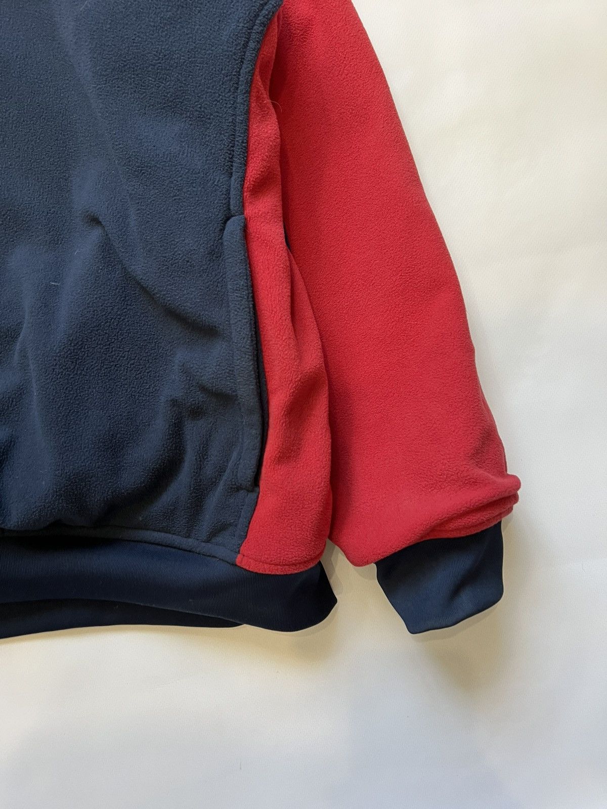 Nike Vintage Bilateral Fleece Nike Anorak Nylon Blue 00s Size US XXL / EU 58 / 5 - 12 Thumbnail