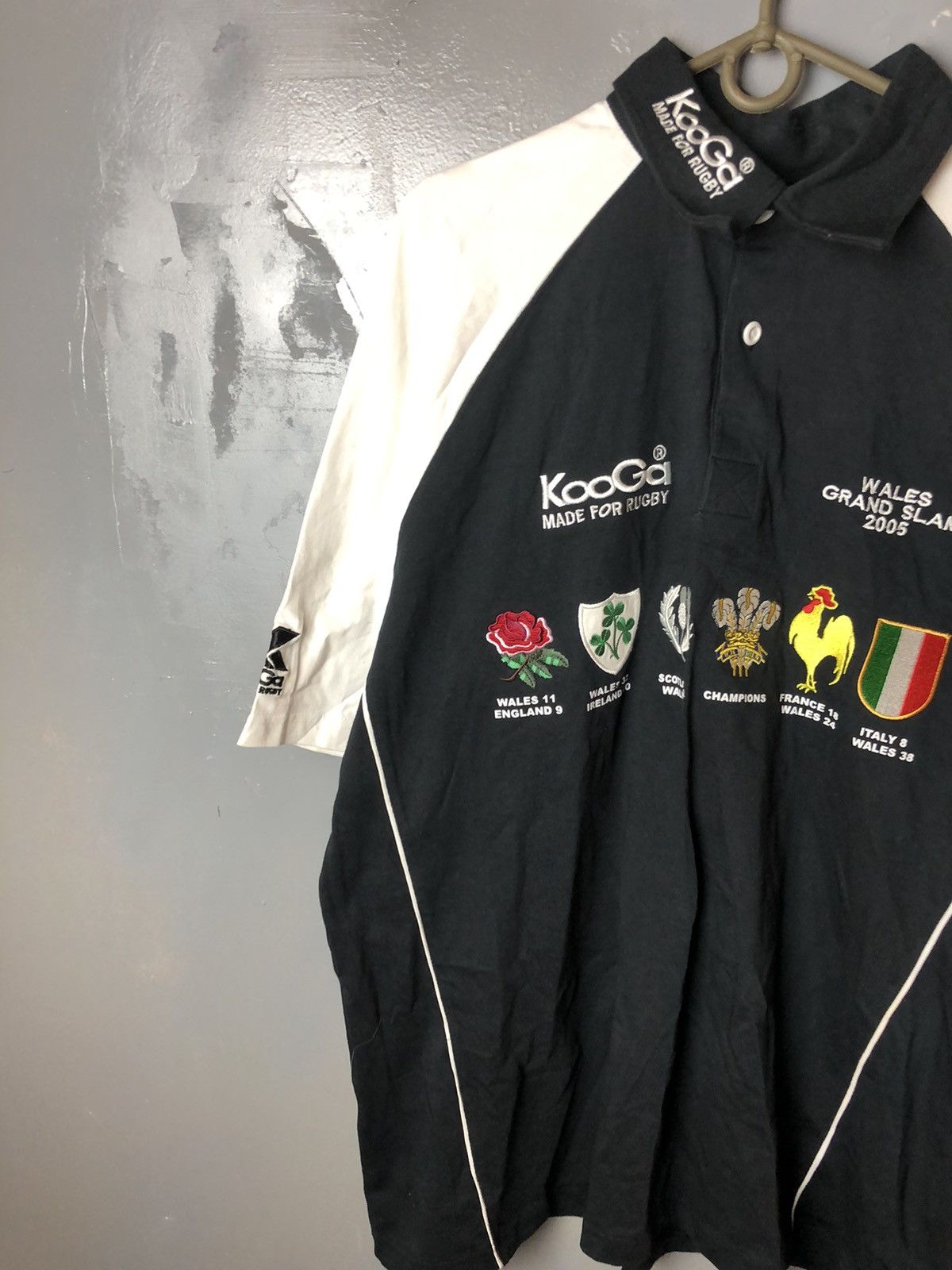 Vintage Vintage soccer rugby size Xxl Wales grand slam 2004 Size US XXL / EU 58 / 5 - 2 Thumbnail