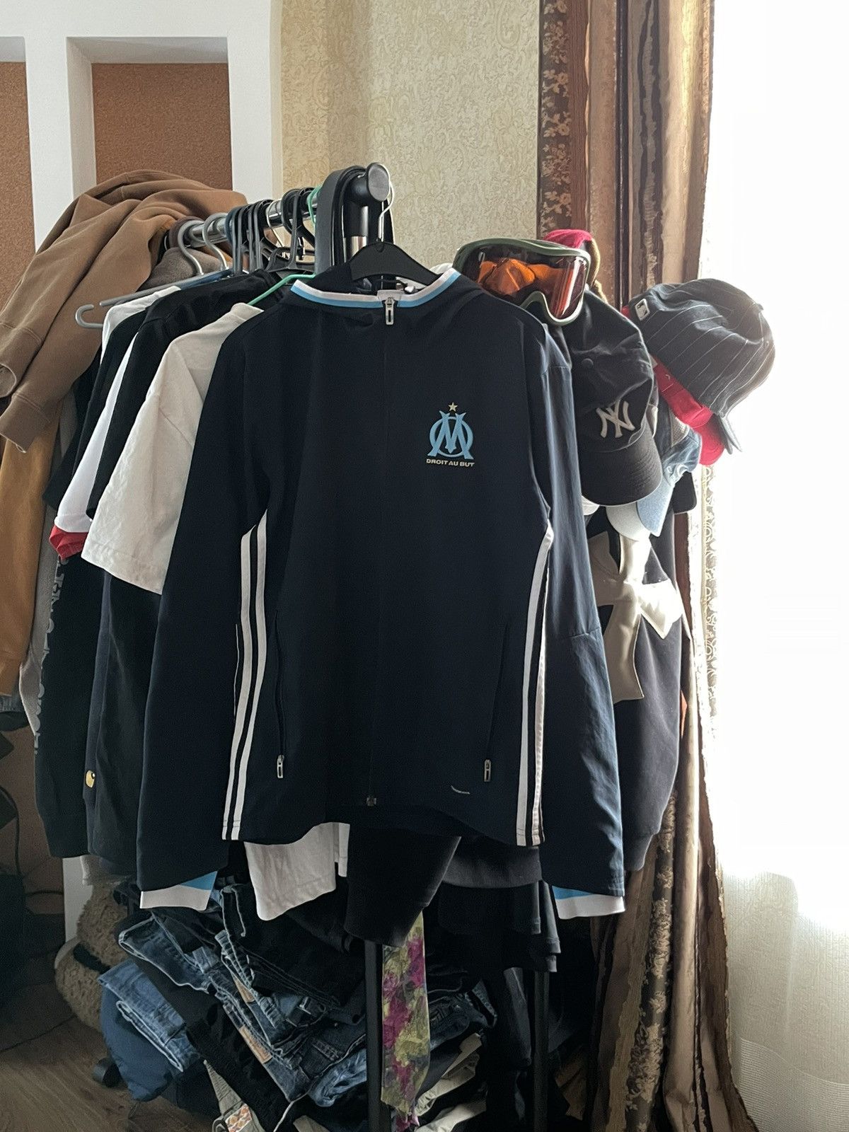 Adidas × Marsell Adidas Marseille vintage windbreaker Size US S / EU 44-46 / 1 - 2 Thumbnail