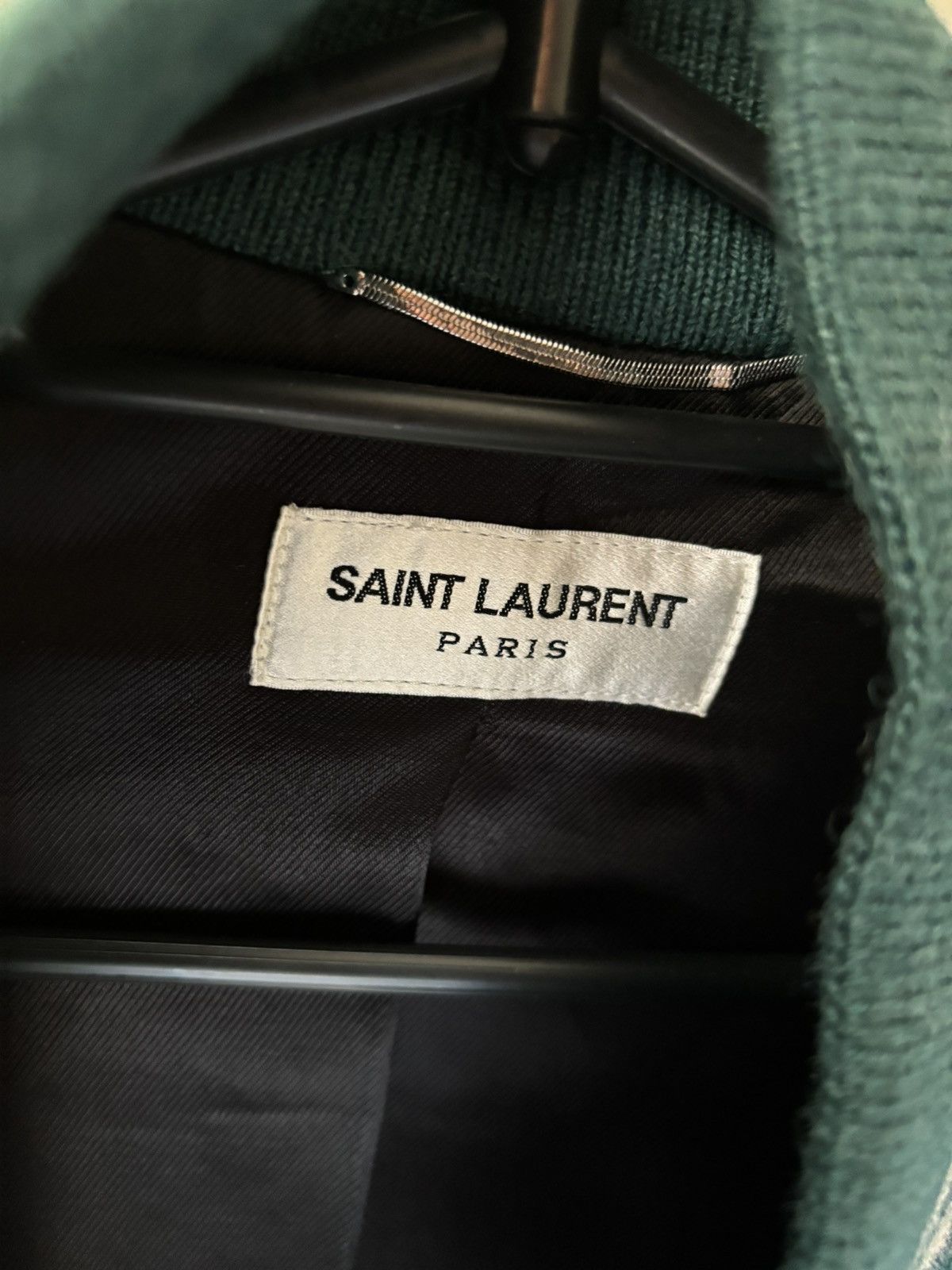 Saint Laurent Paris Green Wool Teddy jacket 48 Size US M / EU 48-50 / 2 - 2 Thumbnail