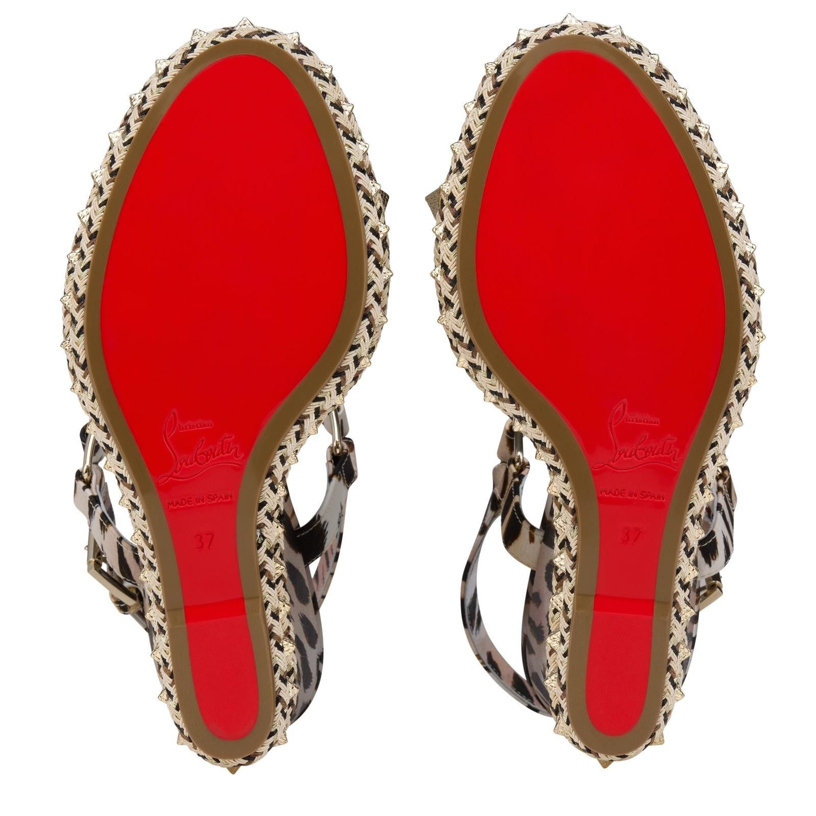 Christian Louboutin Christian Louboutin Pyraclou Espadrille SIZE 37 Size US 7 / IT 37 - 3 Thumbnail