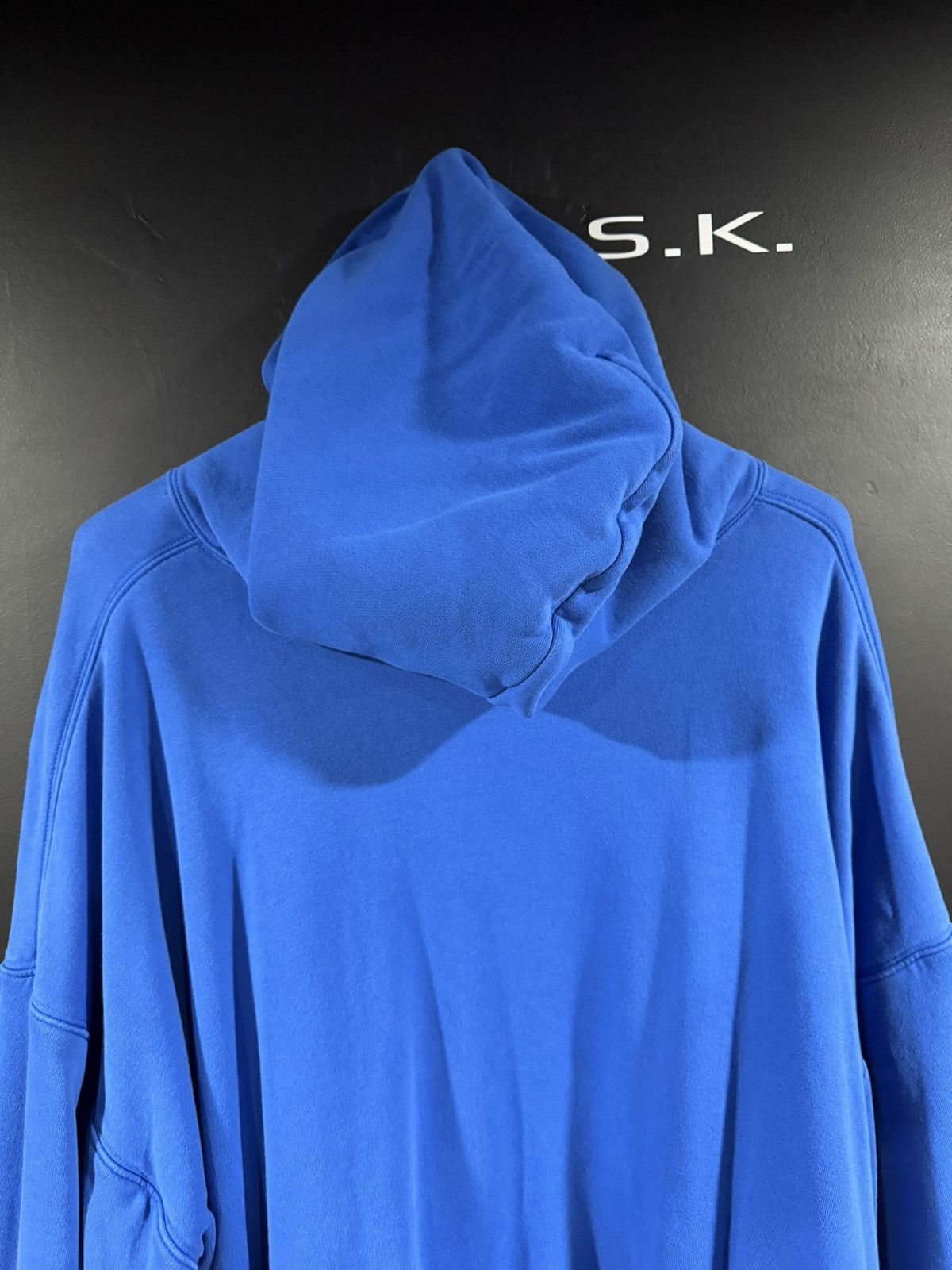 Gap × Yeezy Yeezy Gap Kanye West Blue Double Layered Perfect Hoodie XXL Size US XXL / EU 58 / 5 - 5 Thumbnail