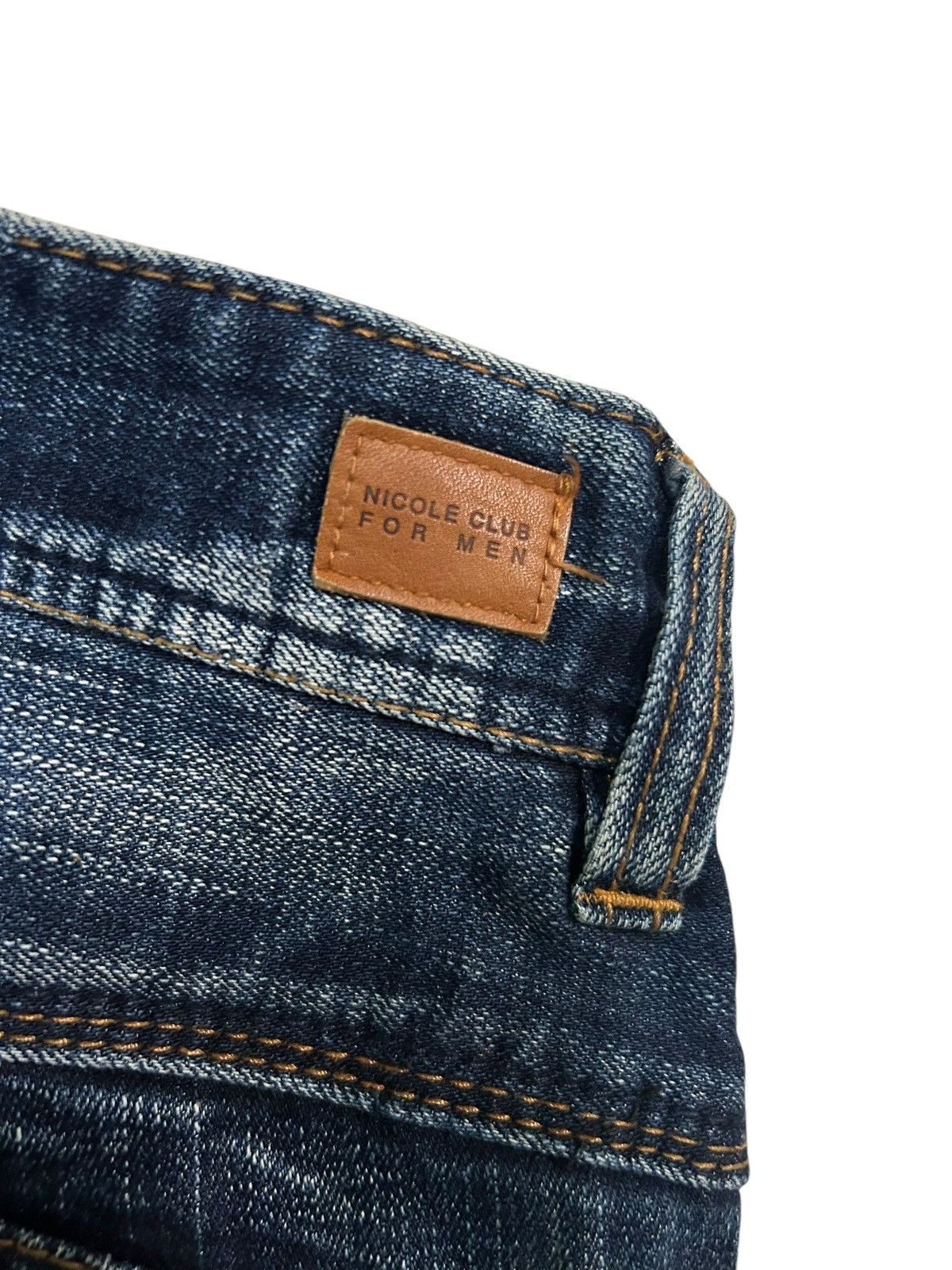 If Six Was Nine × Le Grande Bleu (L.G.B.) × Nicole Club Nicole Club For Men MultiPocket Punk Style Distressed Jeans Size US 32 / EU 48 - 8 Thumbnail