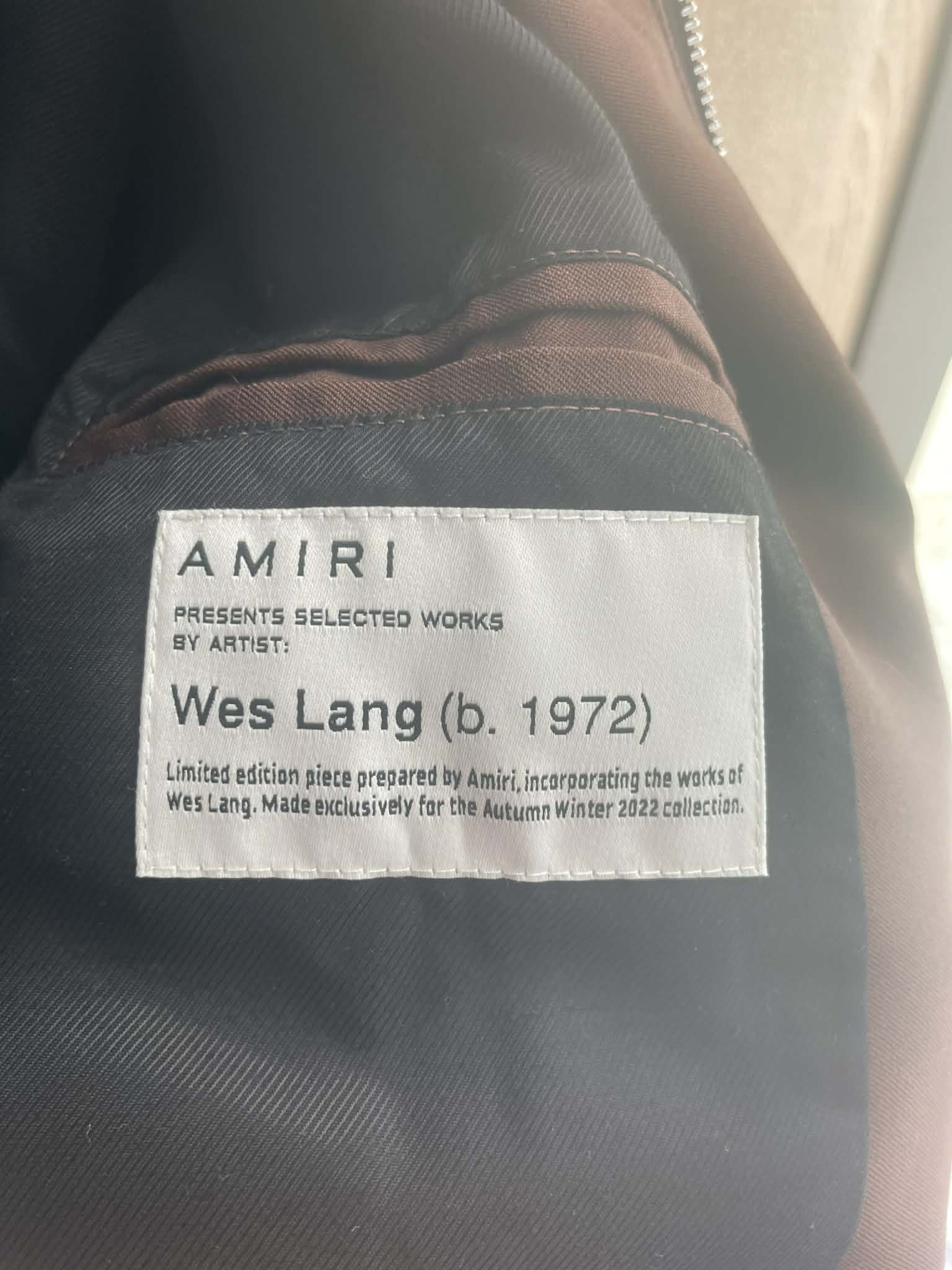 Amiri × Wes Lang Amiri - x Wes Lang Skull blouson jacket Size US L / EU 52-54 / 3 - 4 Thumbnail