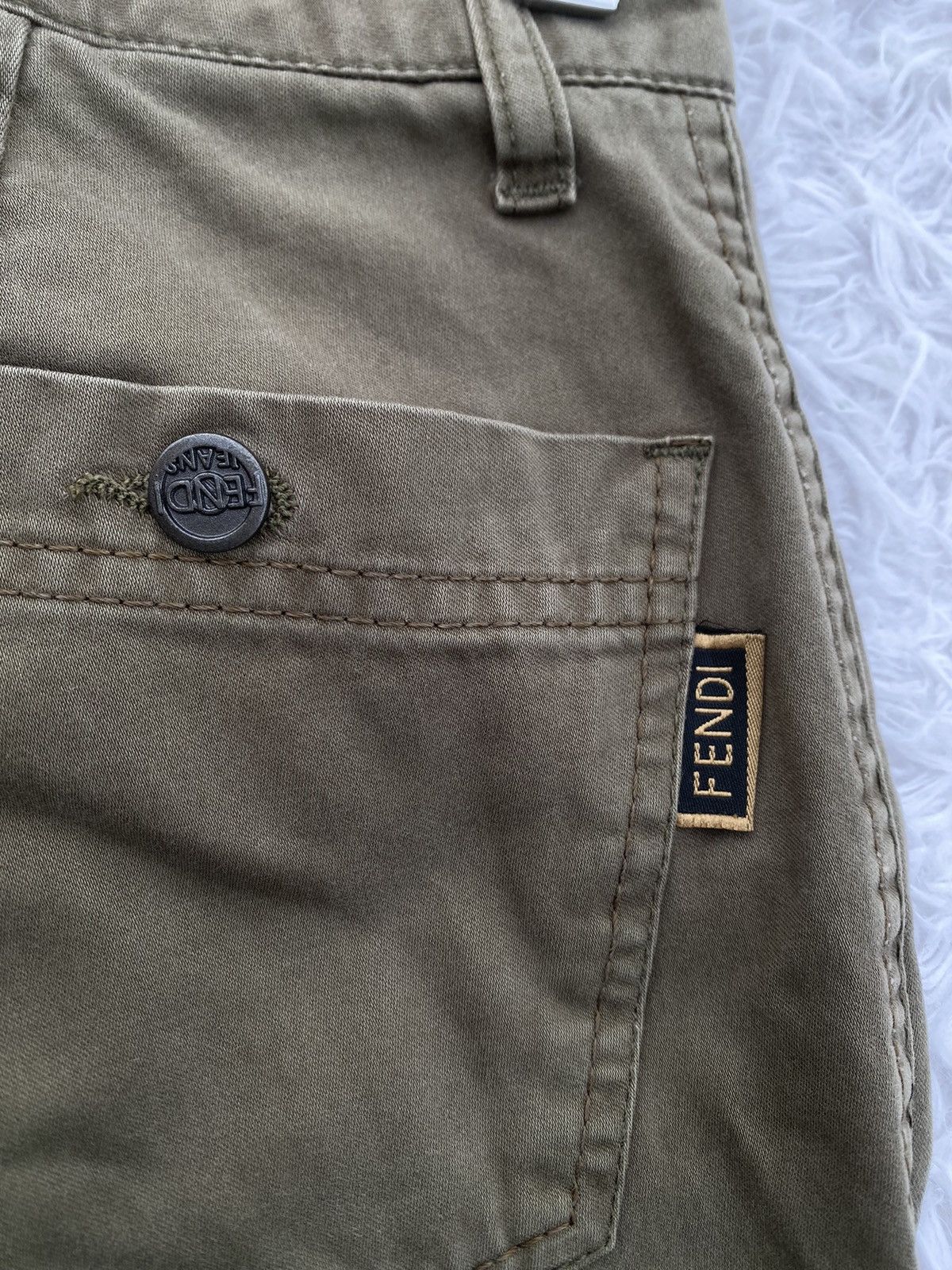 Fendi Rare Vintage FENDI Slack Pants Size US 26 / EU 42 - 24 Thumbnail