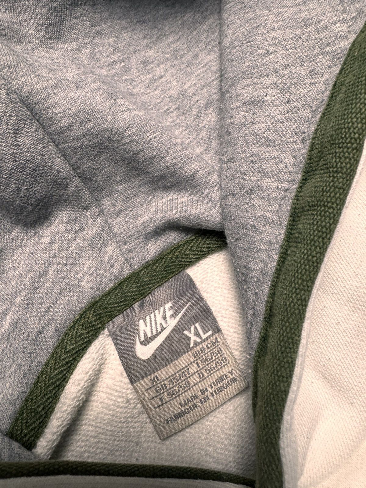 Nike × Vintage NIKE VINTAGE CENTER LOGO OVERSIZE BOXY HOODIE Size US XL / EU 56 / 4 - 6 Thumbnail