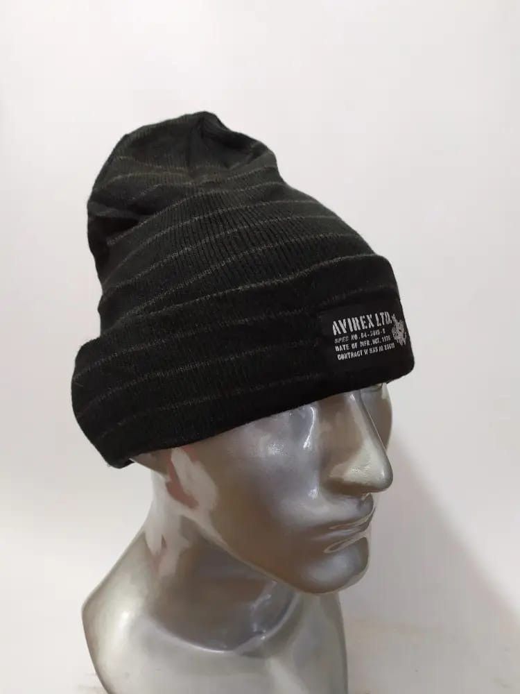 Avirex Avirex Patch Logo Beanie Hats Size ONE SIZE - 3 Thumbnail
