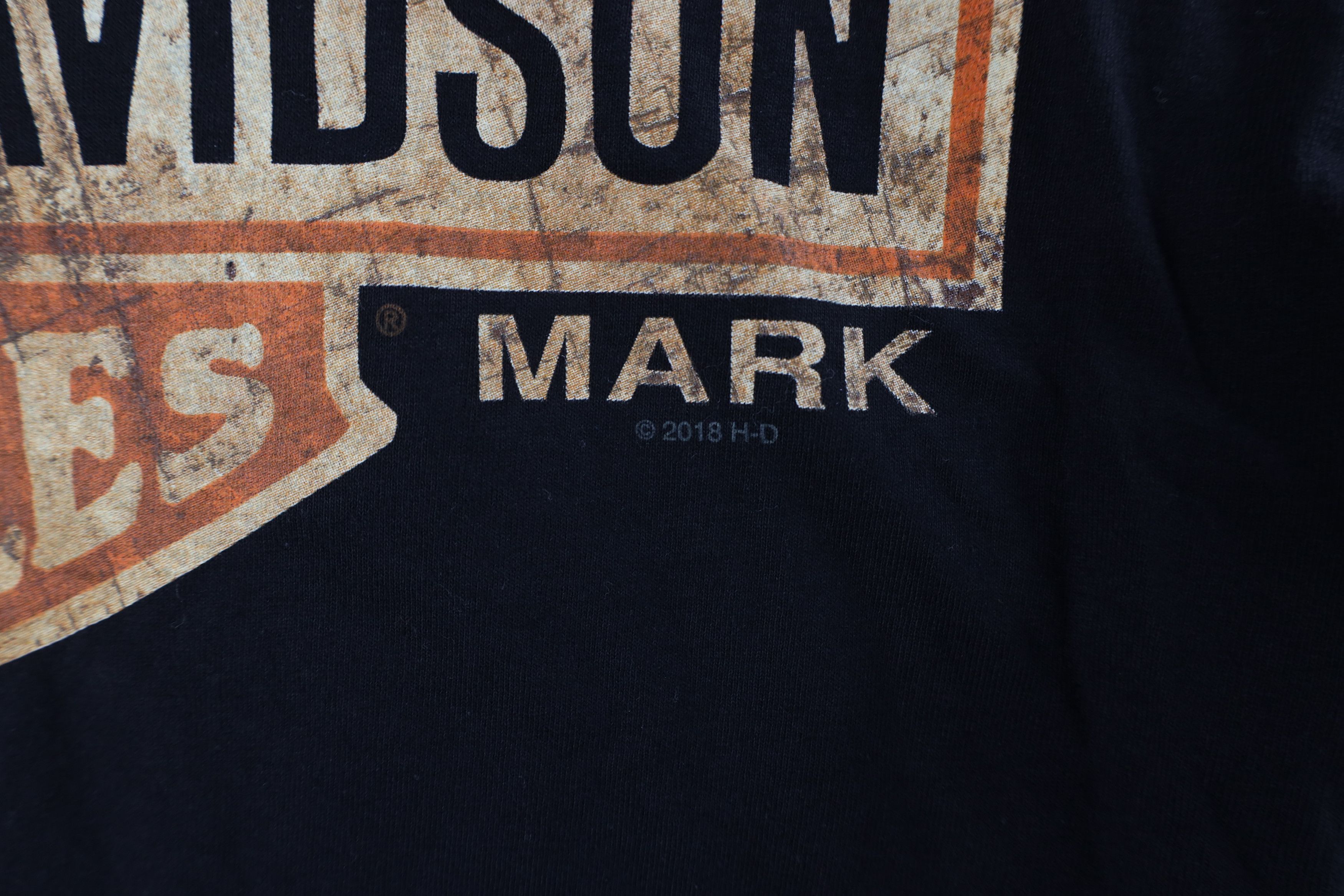Harley Davidson × Vintage Y2K Harley Davidson Spell Out Big Logo Short Sleeve T-Shirt Size US L / EU 52-54 / 3 - 5 Thumbnail