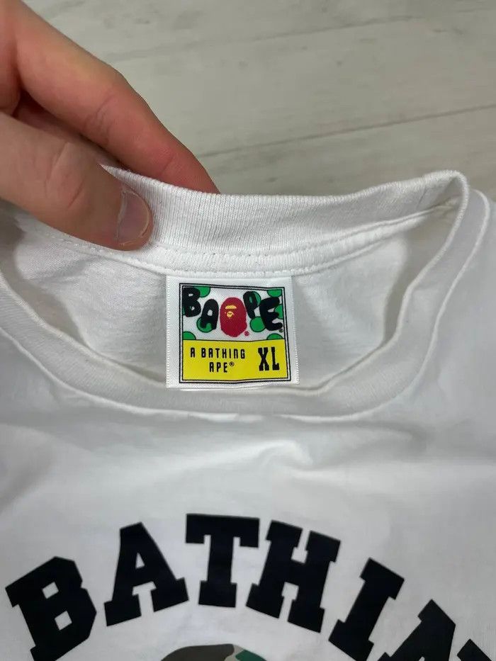 Bape Bape Woodland Camo College Tee Size US XL / EU 56 / 4 - 8 Thumbnail