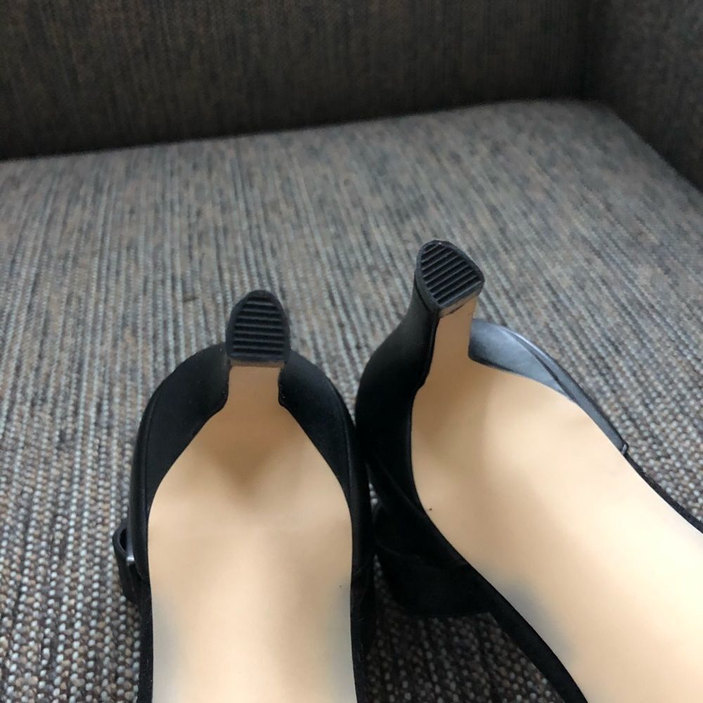 Other BP 4” Heels D’Orsay Ankle Strap Leather Suede 9 Size US 9 / IT 39 - 4 Thumbnail